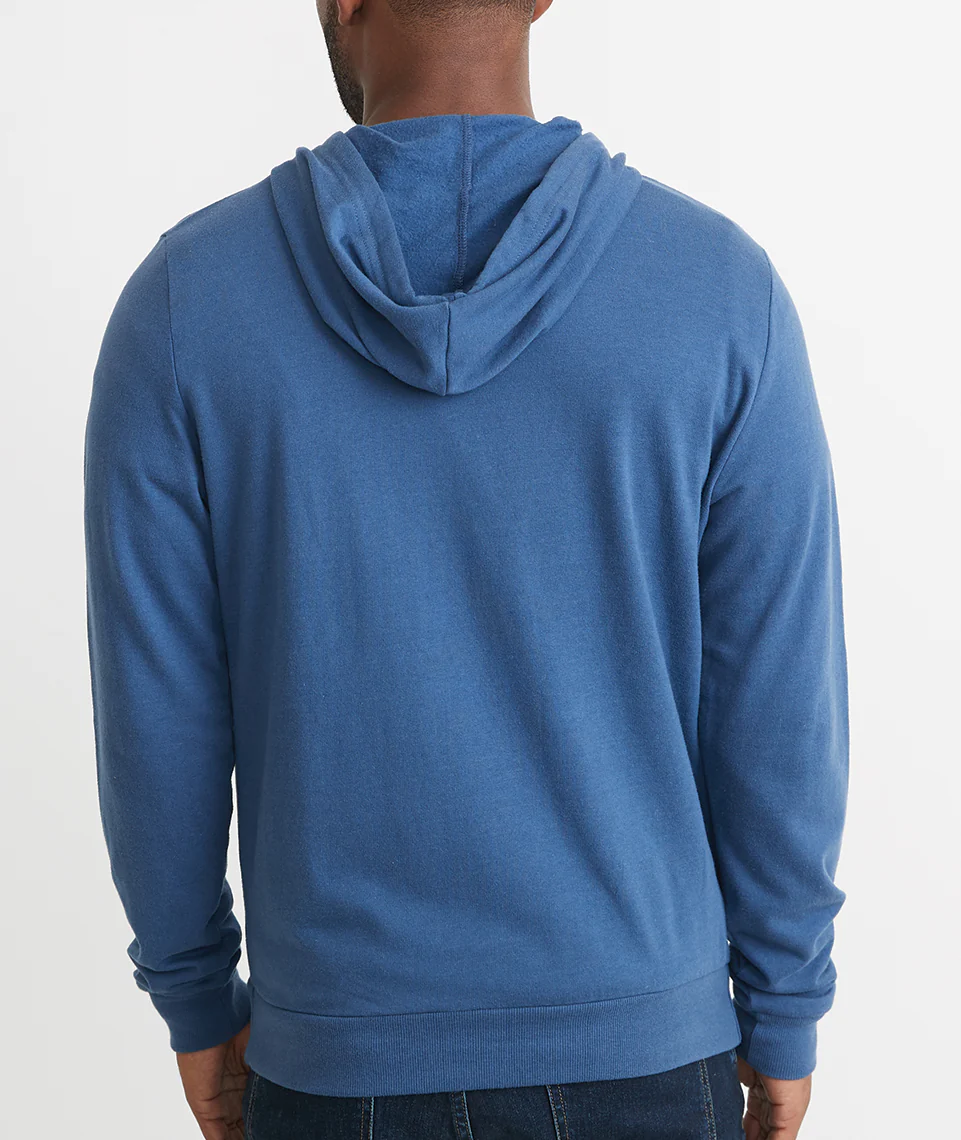 Men's Afternoon Hoodie in Faded Navy - Image 5