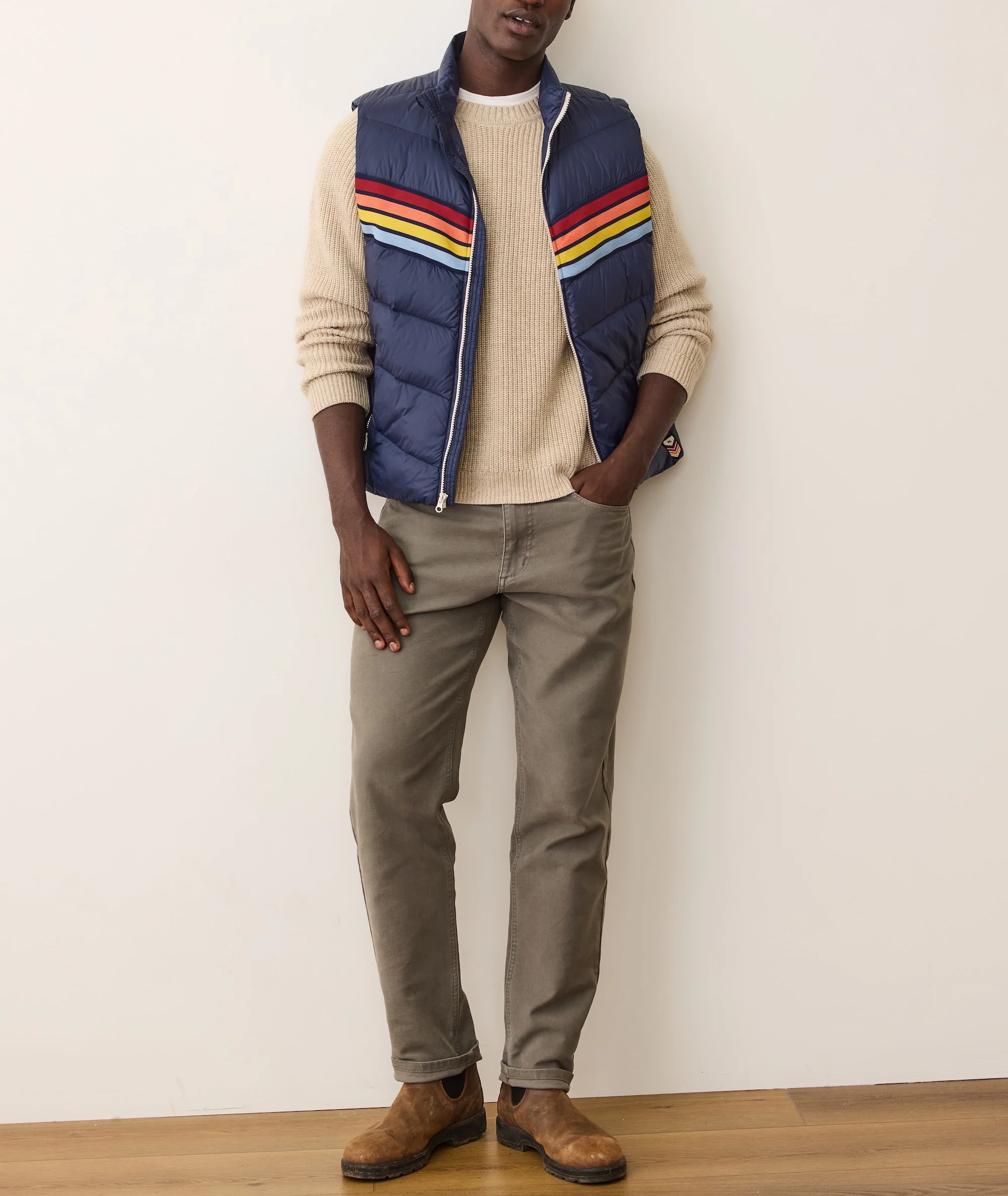 Custom Cut & Sew Bode Puffer Vest - Image 10