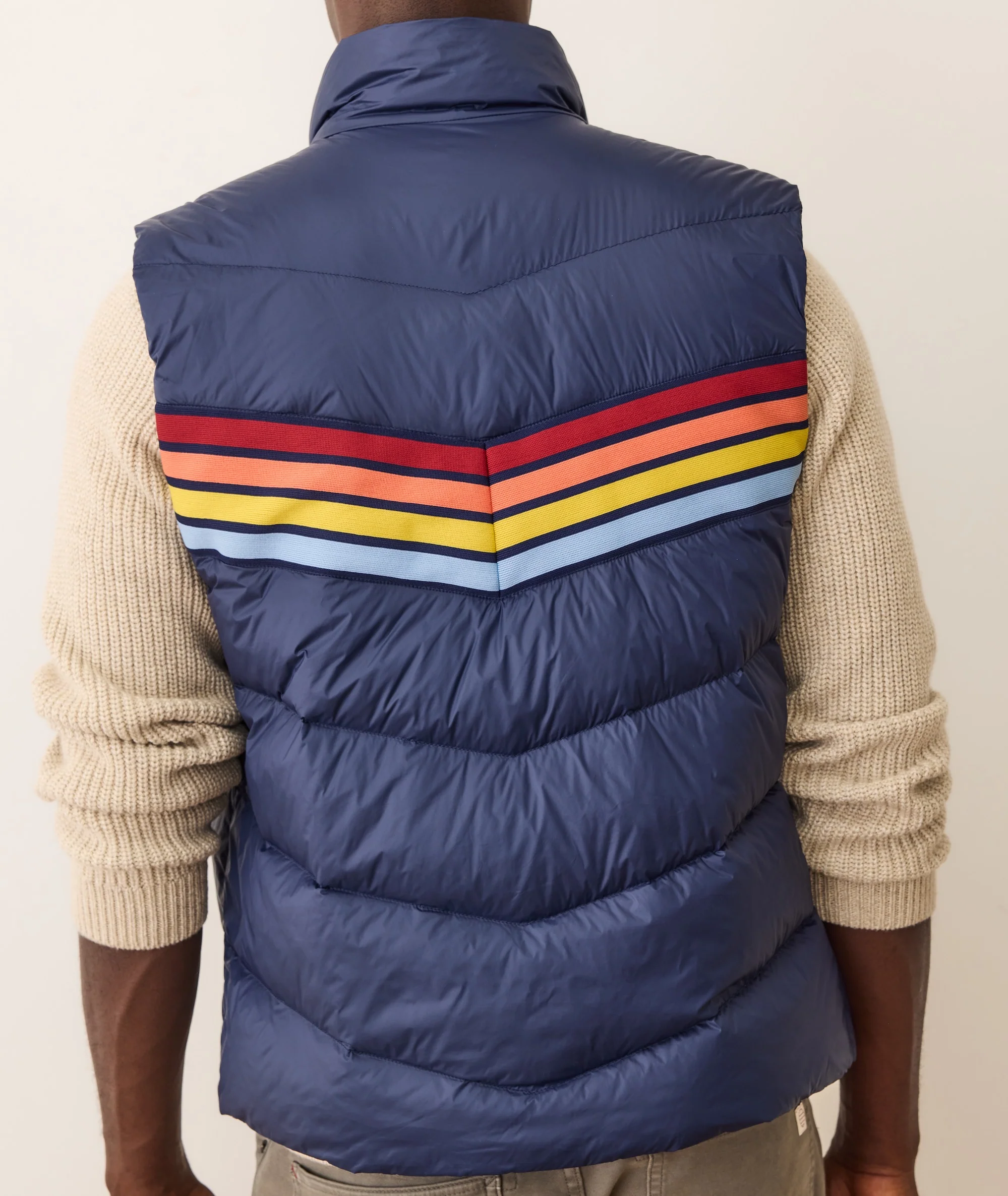 Custom Cut & Sew Bode Puffer Vest - Image 4