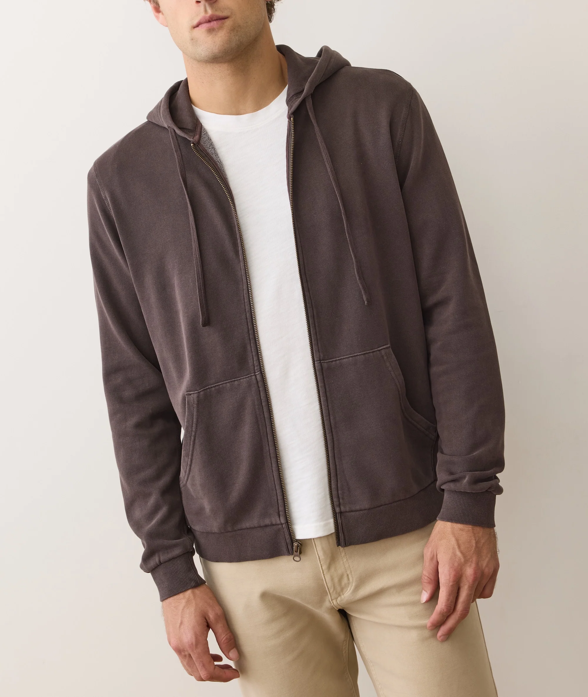 Custom Cut & Sew Cloud 9 Fleece Full Zip Hoodie - Image 2