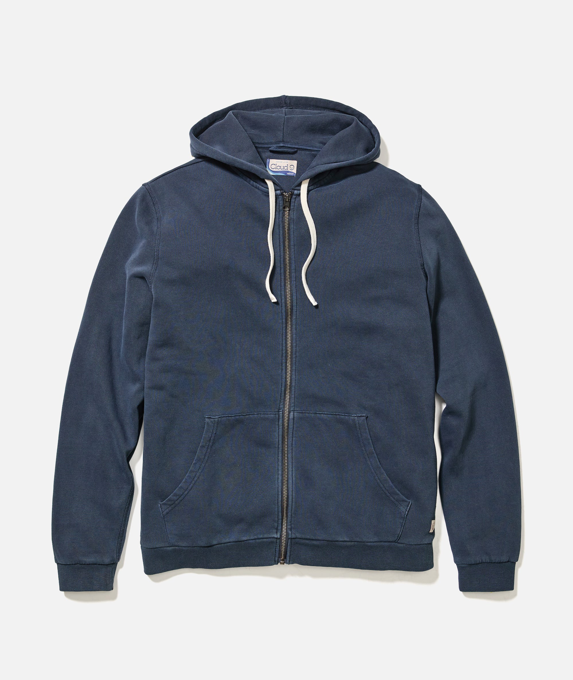 Custom Cut & Sew Cloud 9 Fleece Full Zip Hoodie - Image 3