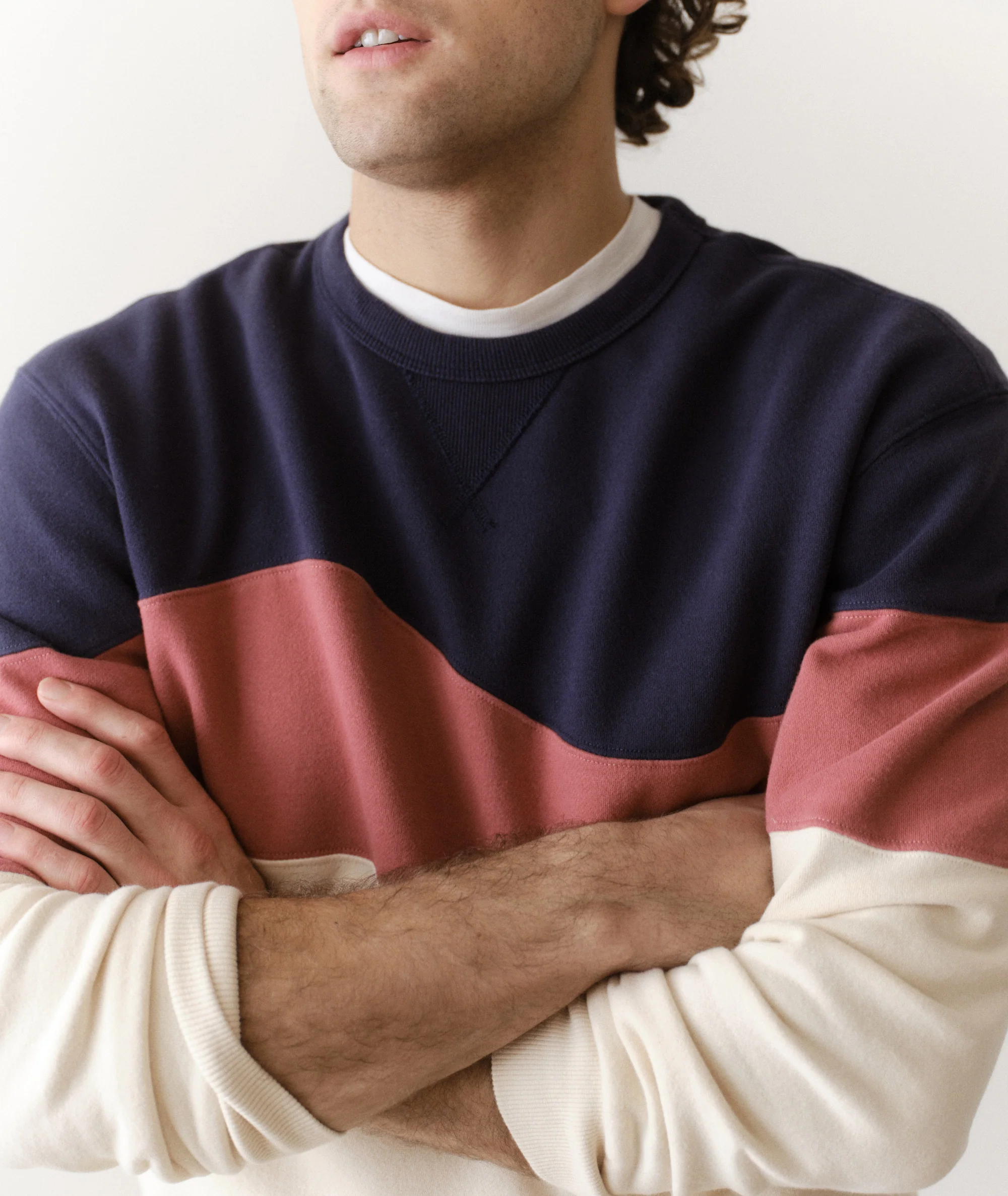 Custom Cut & Sew Cloud 9 Fleece Relaxed Crewneck - Image 6