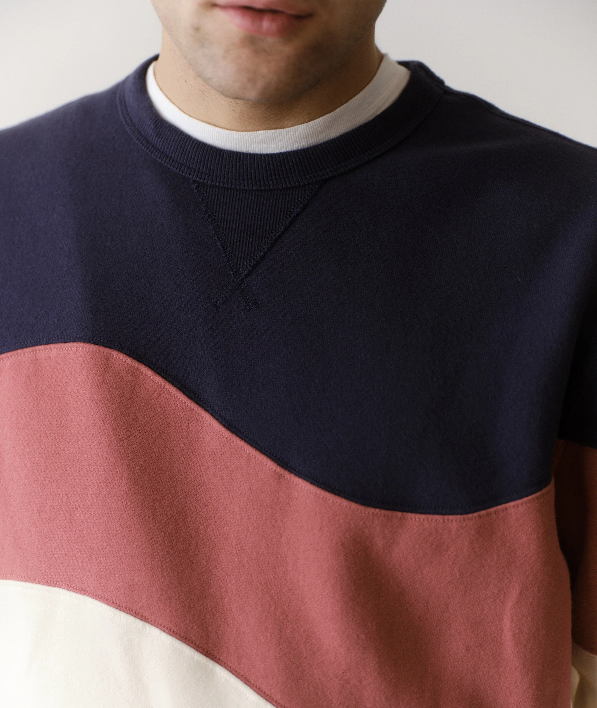 Custom Cut & Sew Cloud 9 Fleece Relaxed Crewneck - Image 7