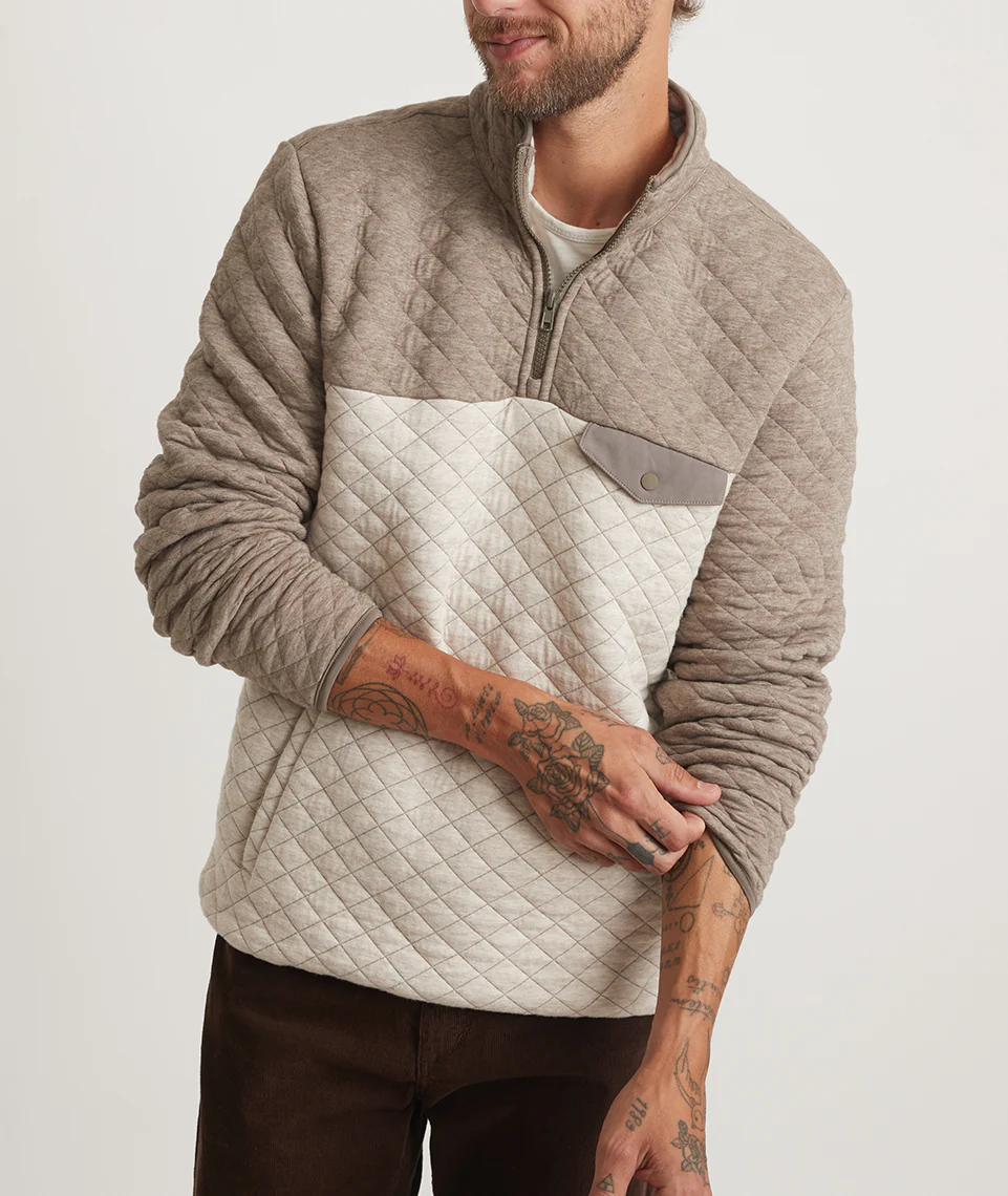 Custom Cut & Sew Corbet Colorblock Pullover - Image 11