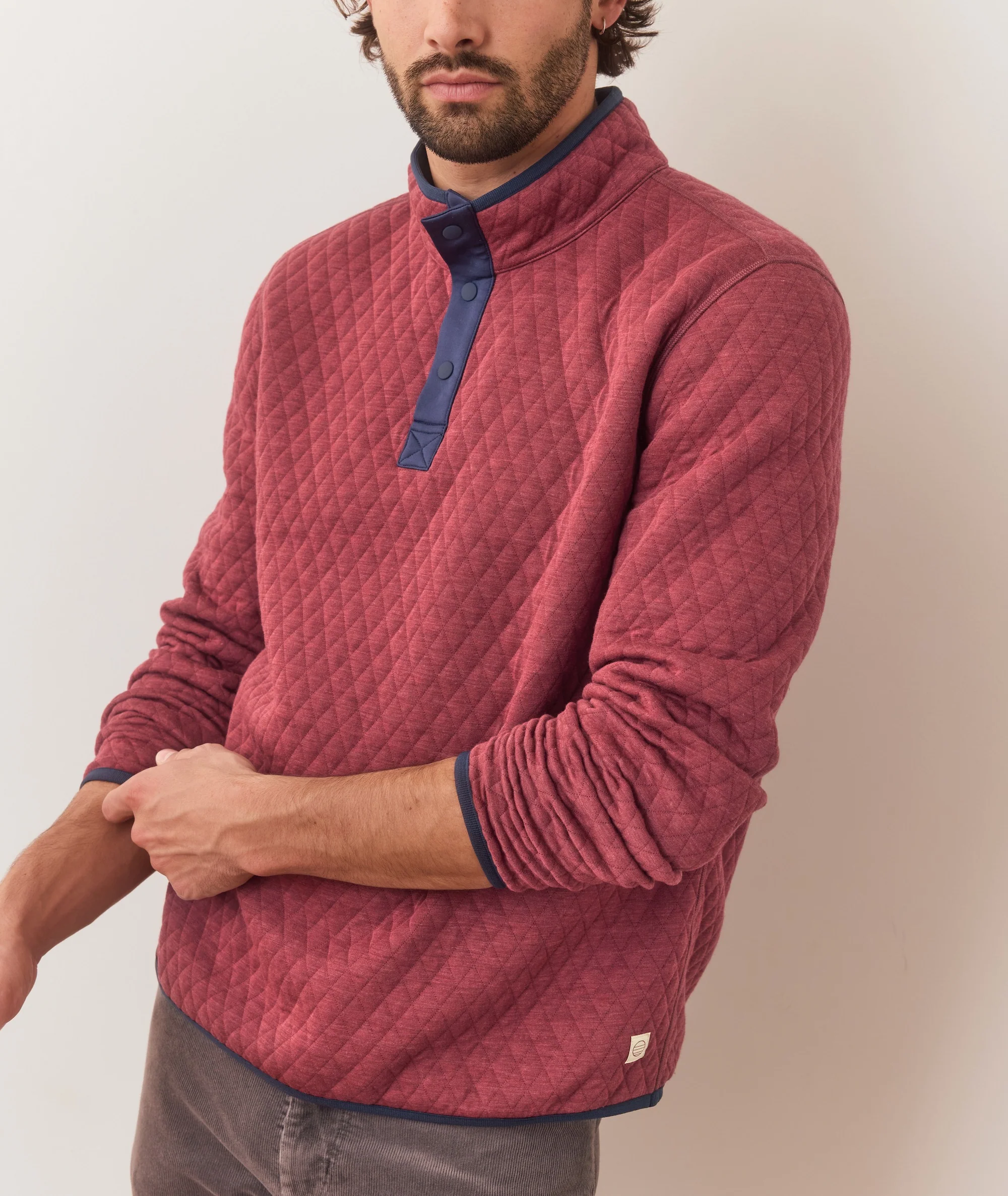 Custom Cut & Sew Reversible Corbet Pullover - Image 10