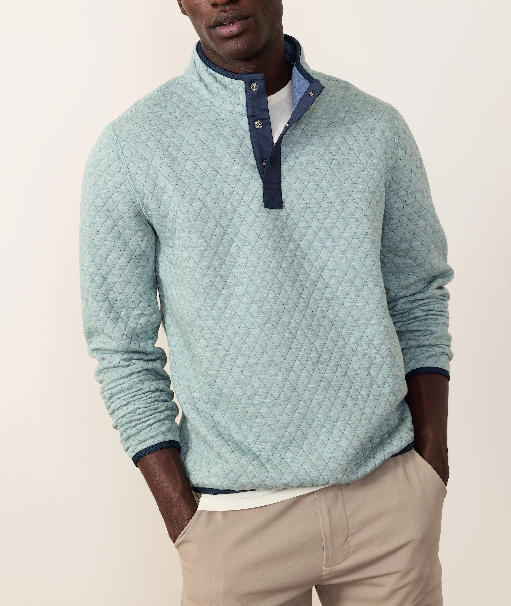 Custom Cut & Sew Reversible Corbet Pullover - Image 4