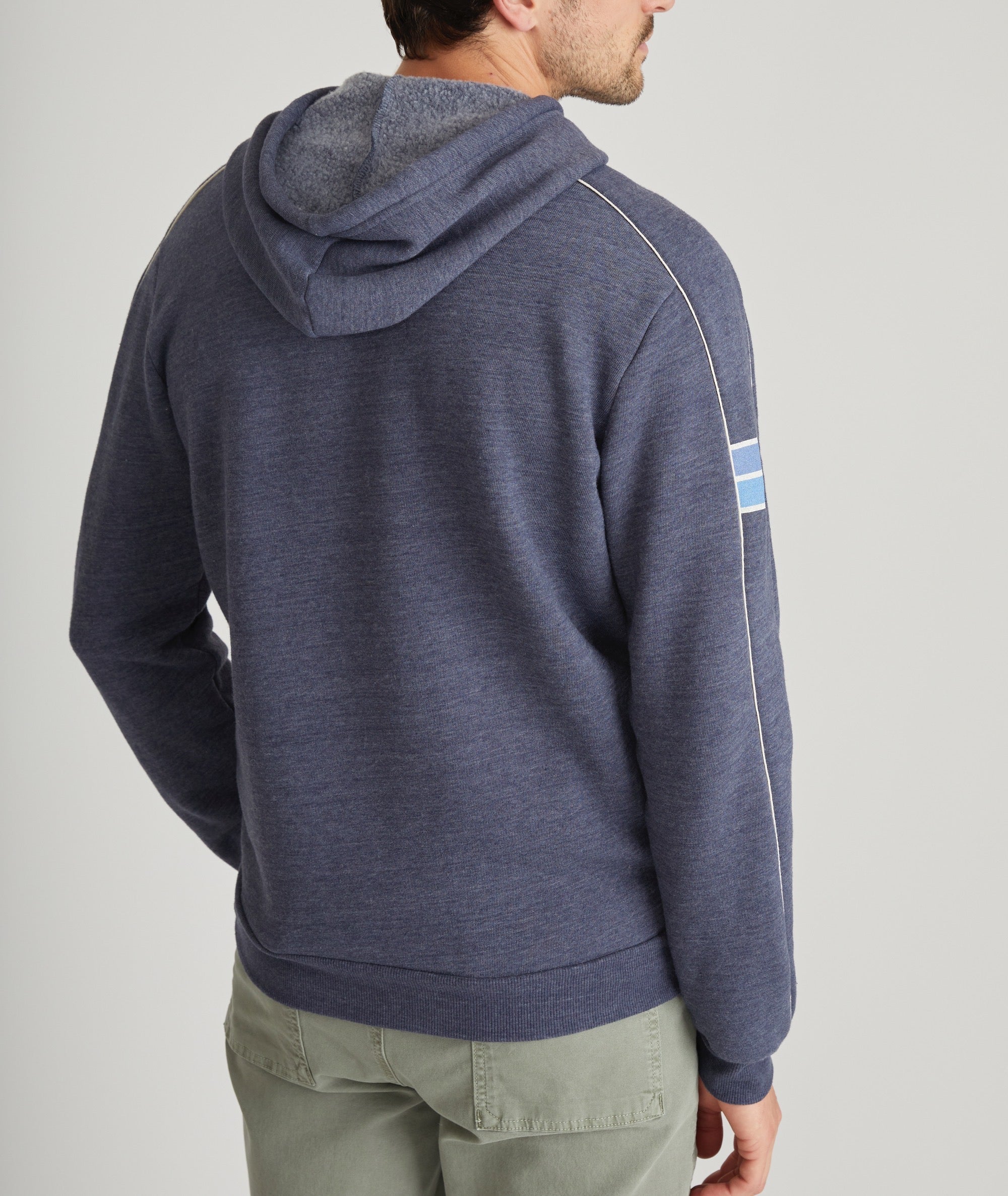 Custom Cut & Sew Varsity Hoodie - Image 8