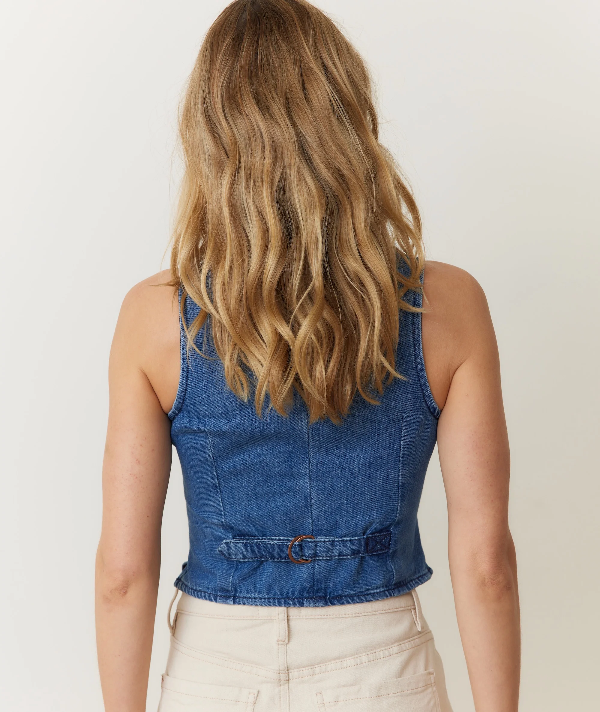 Daisy Denim Vest - Image 3