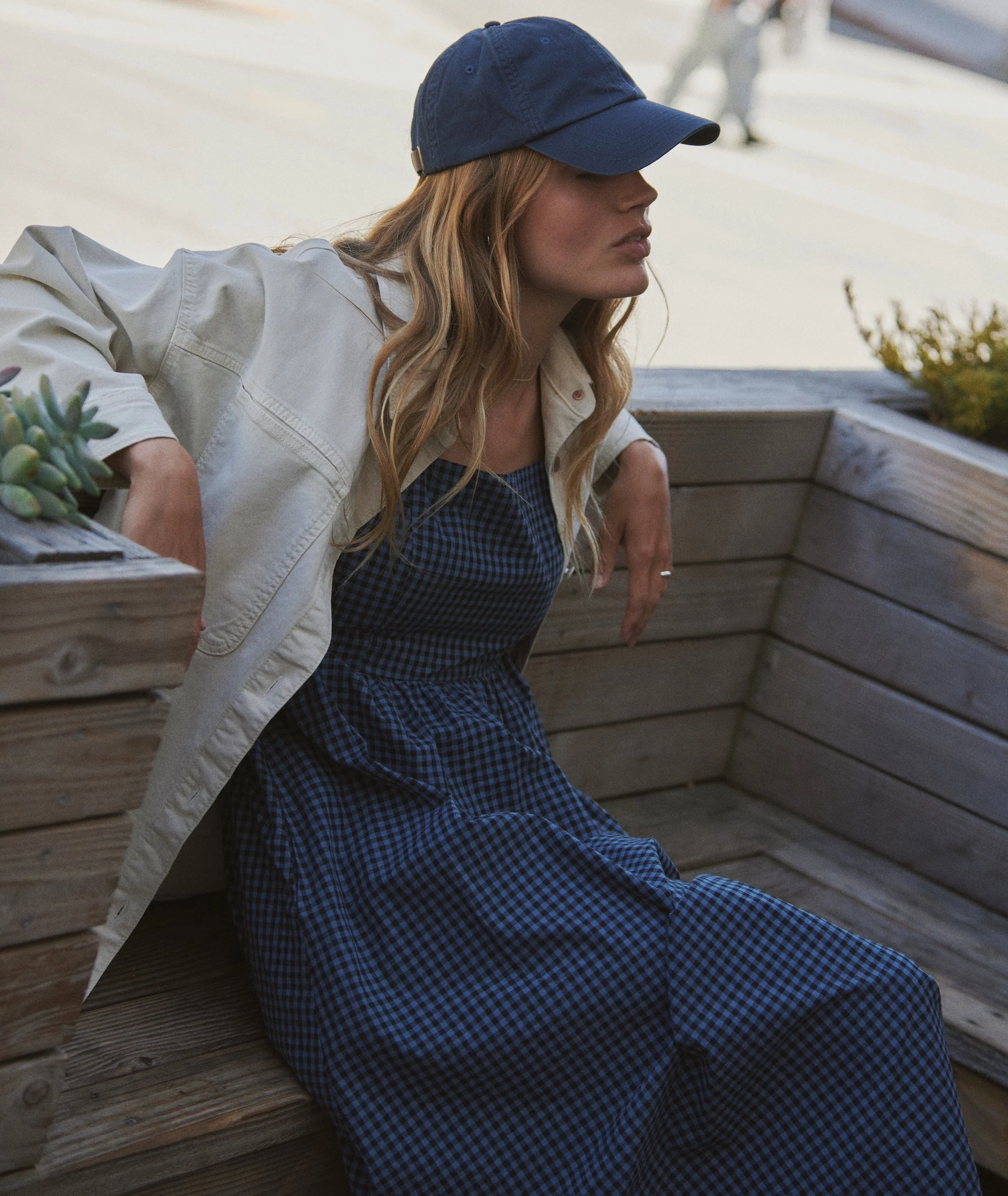 Demi Poplin Midi Dress - Image 4