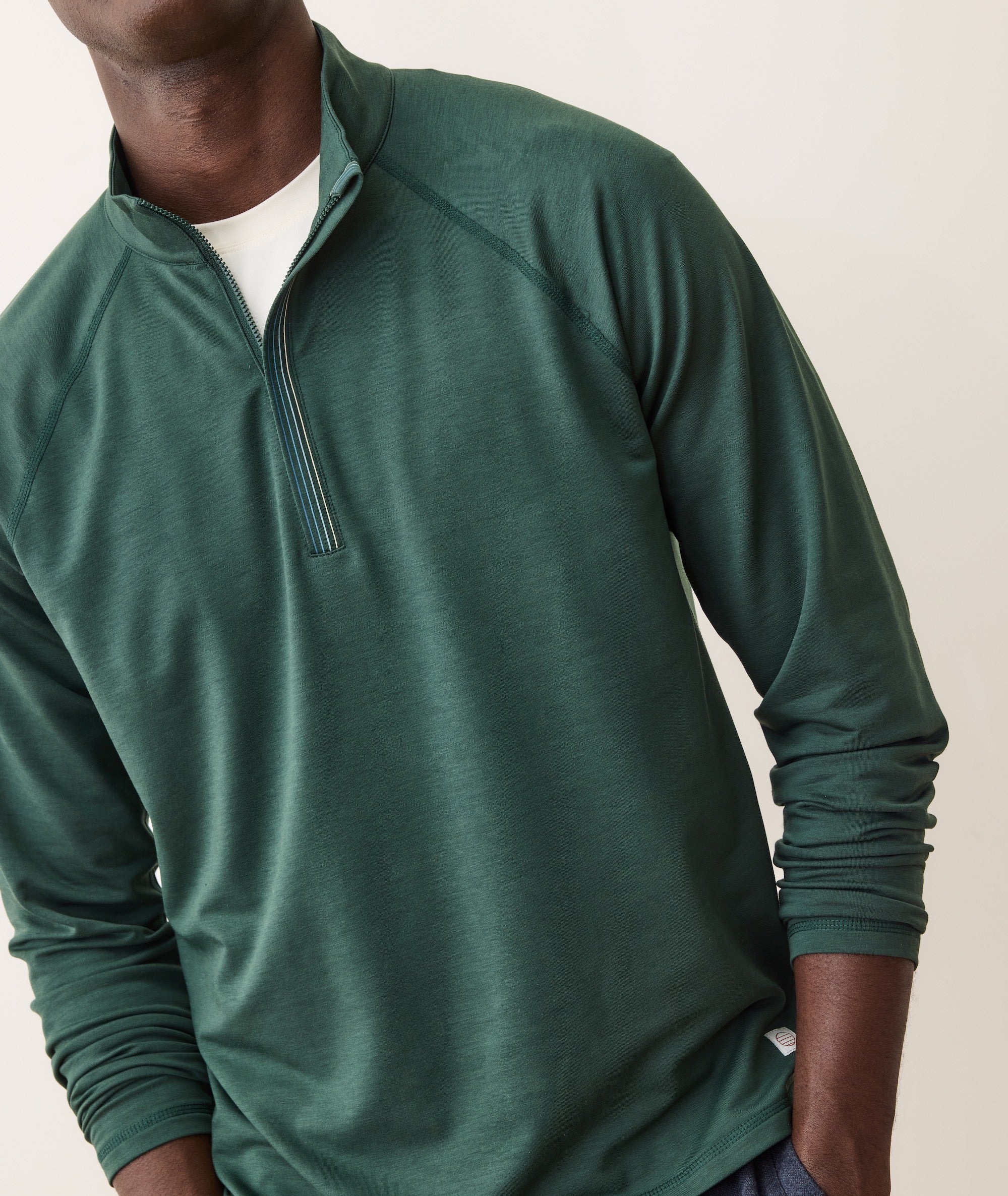 Double Knit Active Quarter Zip - Image 2