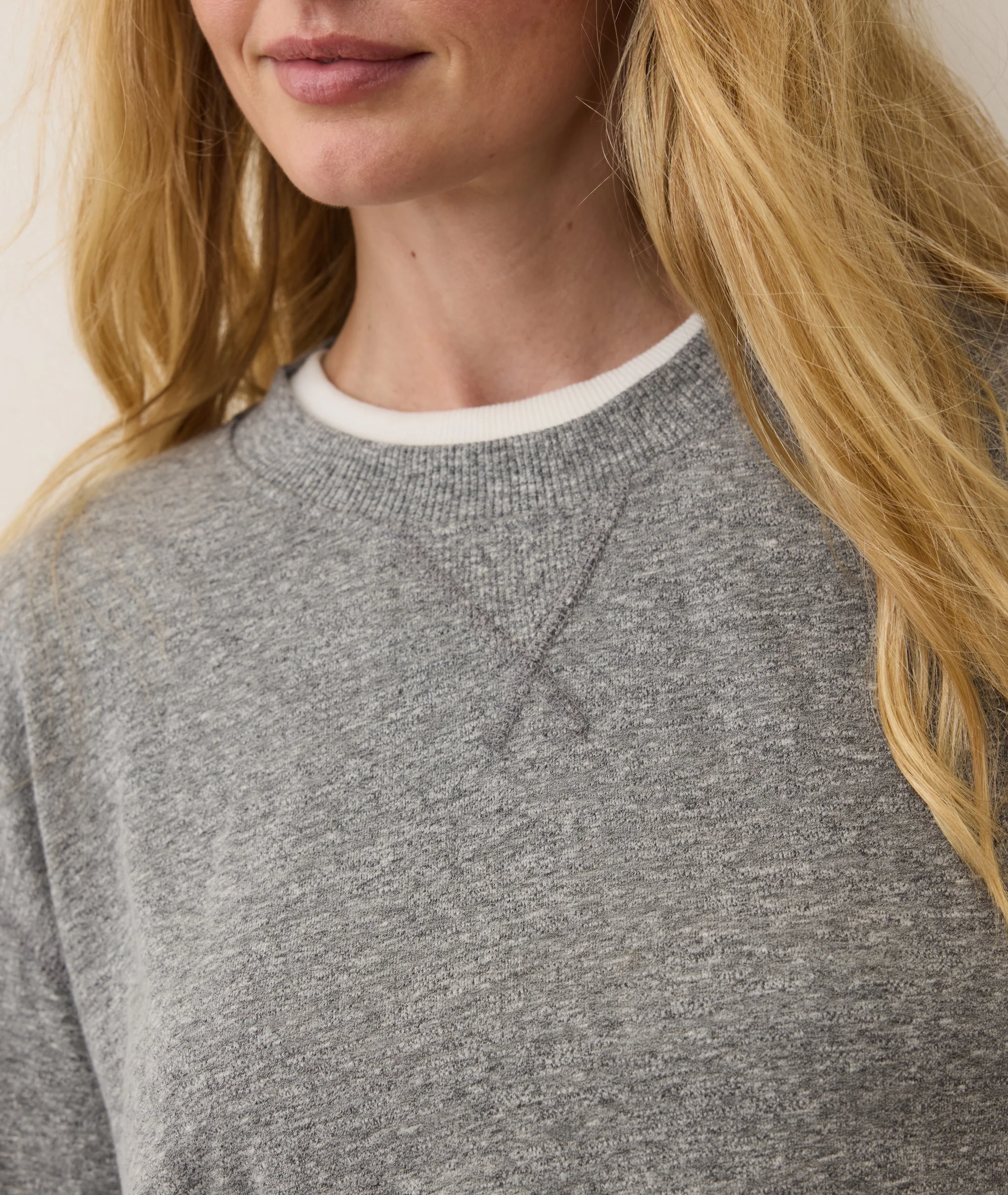 Double Knit Oversized Crew - Image 5