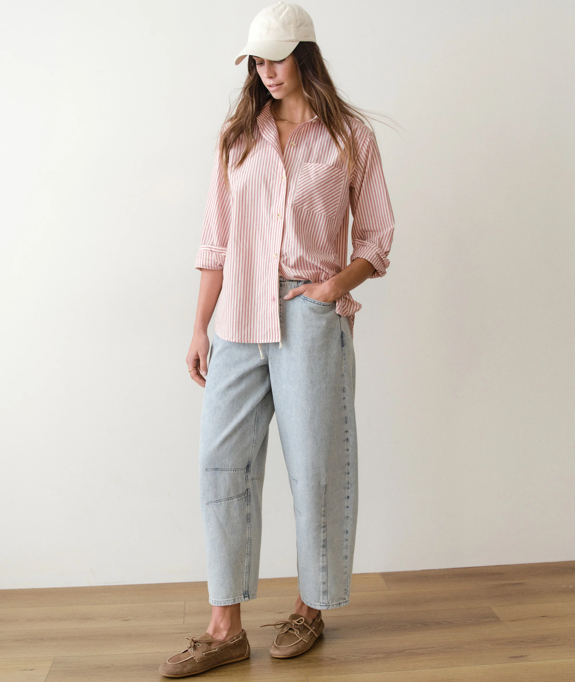 Ella Barrel Leg Pant - Image 3