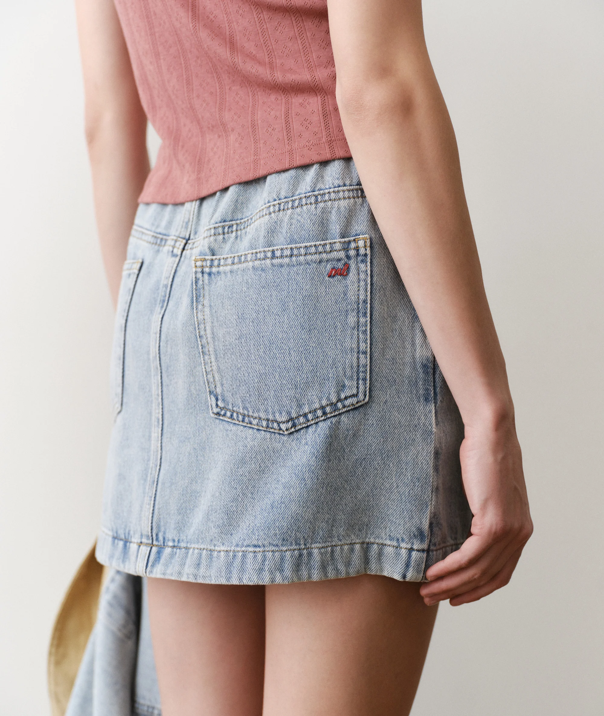Ella Denim Mini Skirt - Image 6