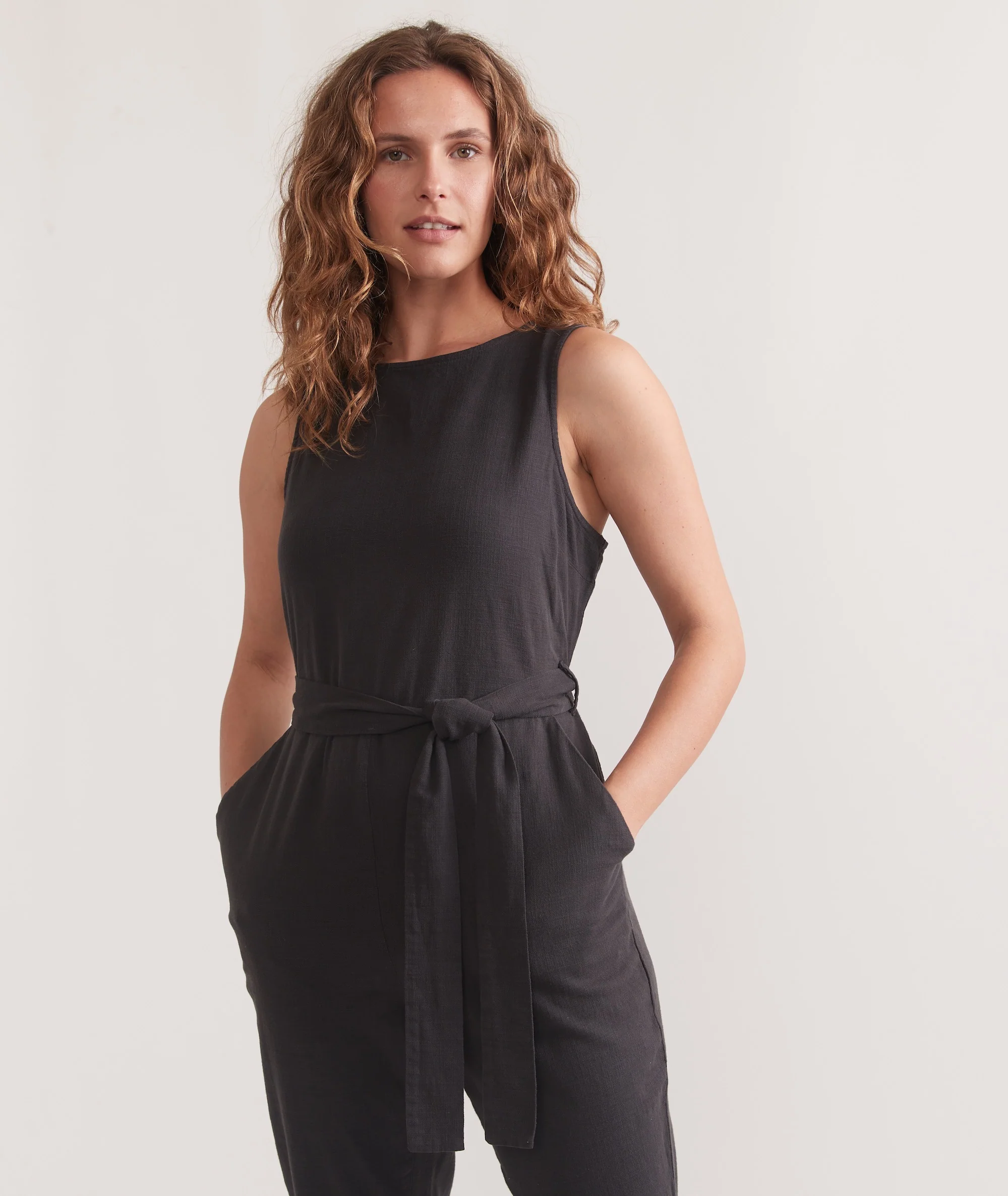 Eloise Belted Jumpsuit - Image 2