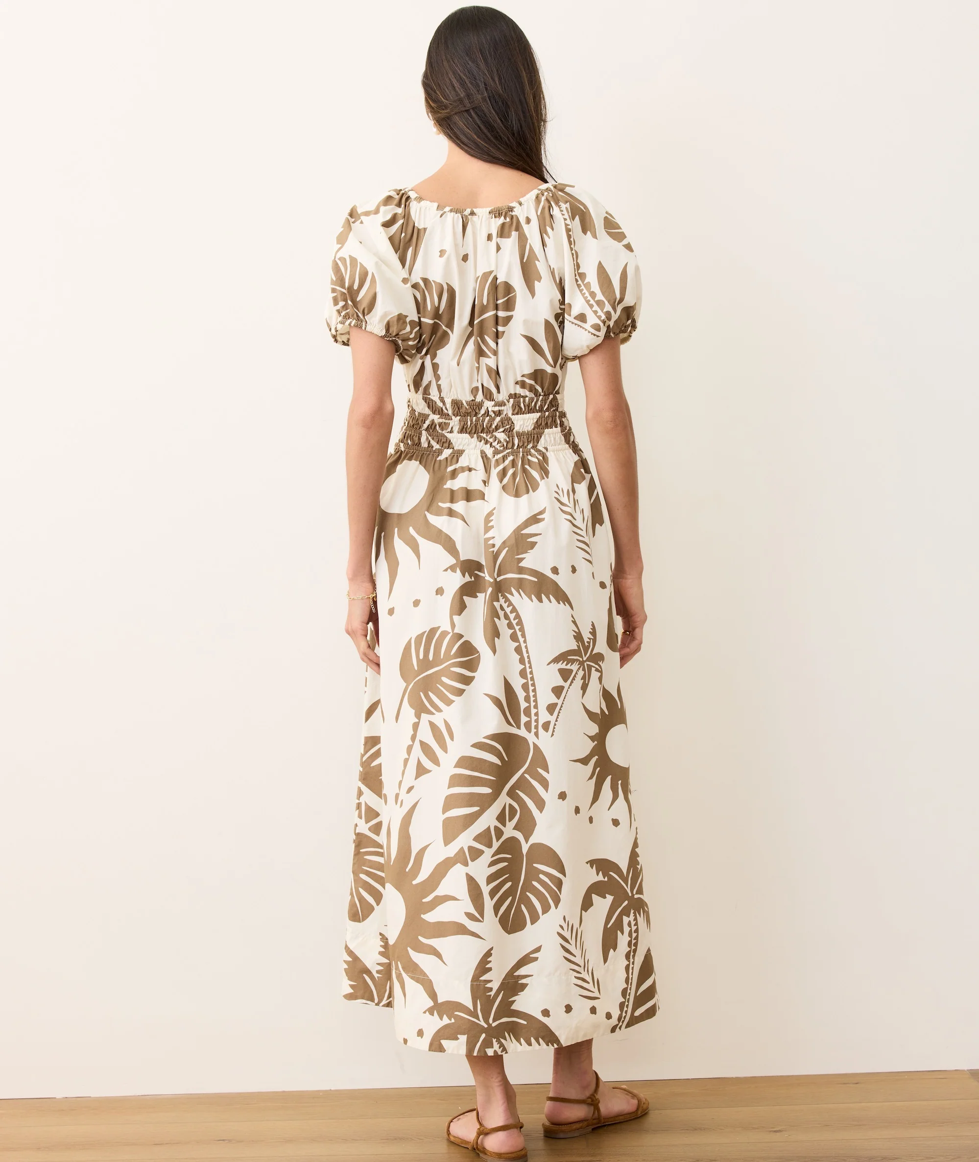 Emery Poplin Midi Dress - Image 2