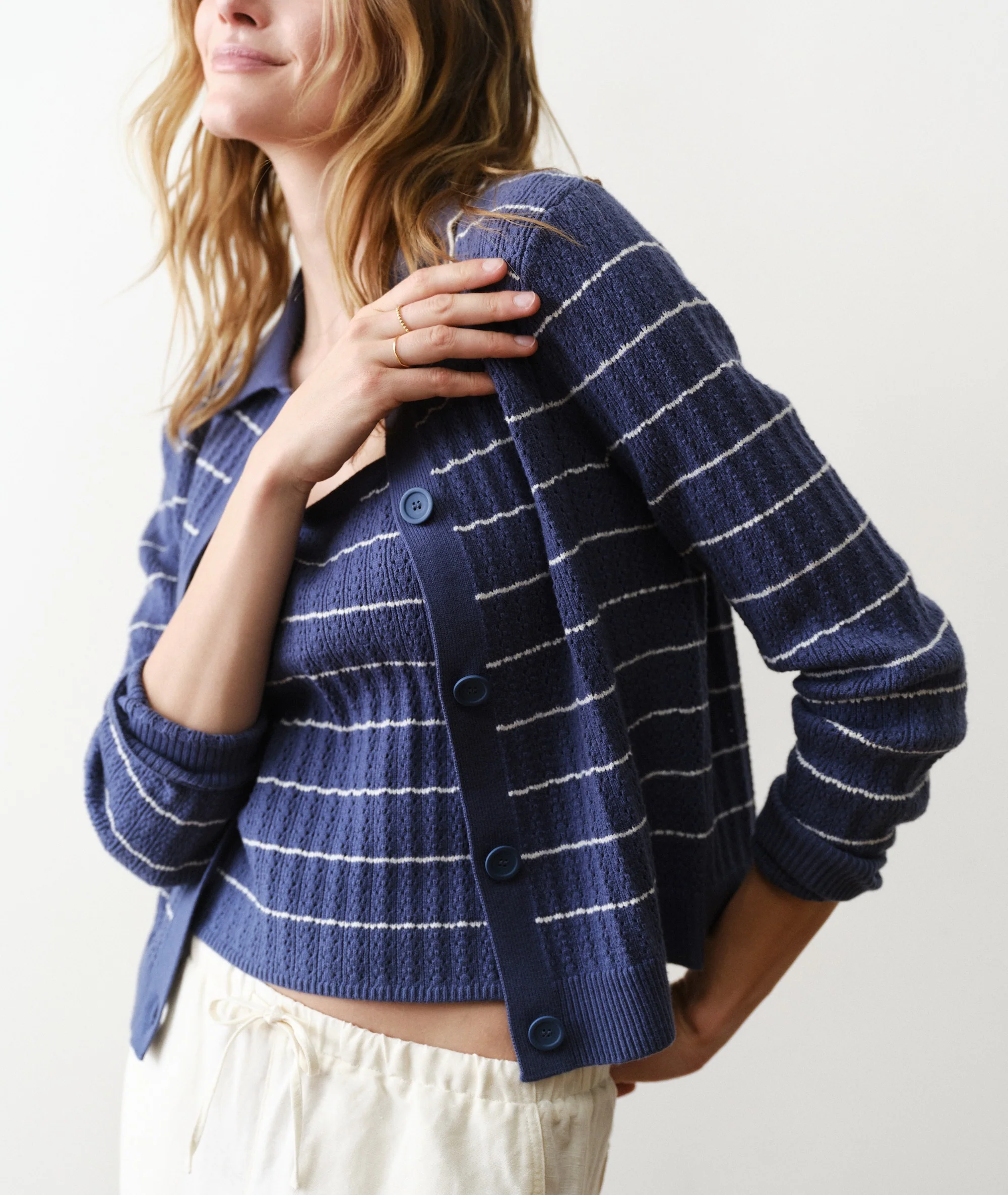 Eva Polo Cardigan - Image 5