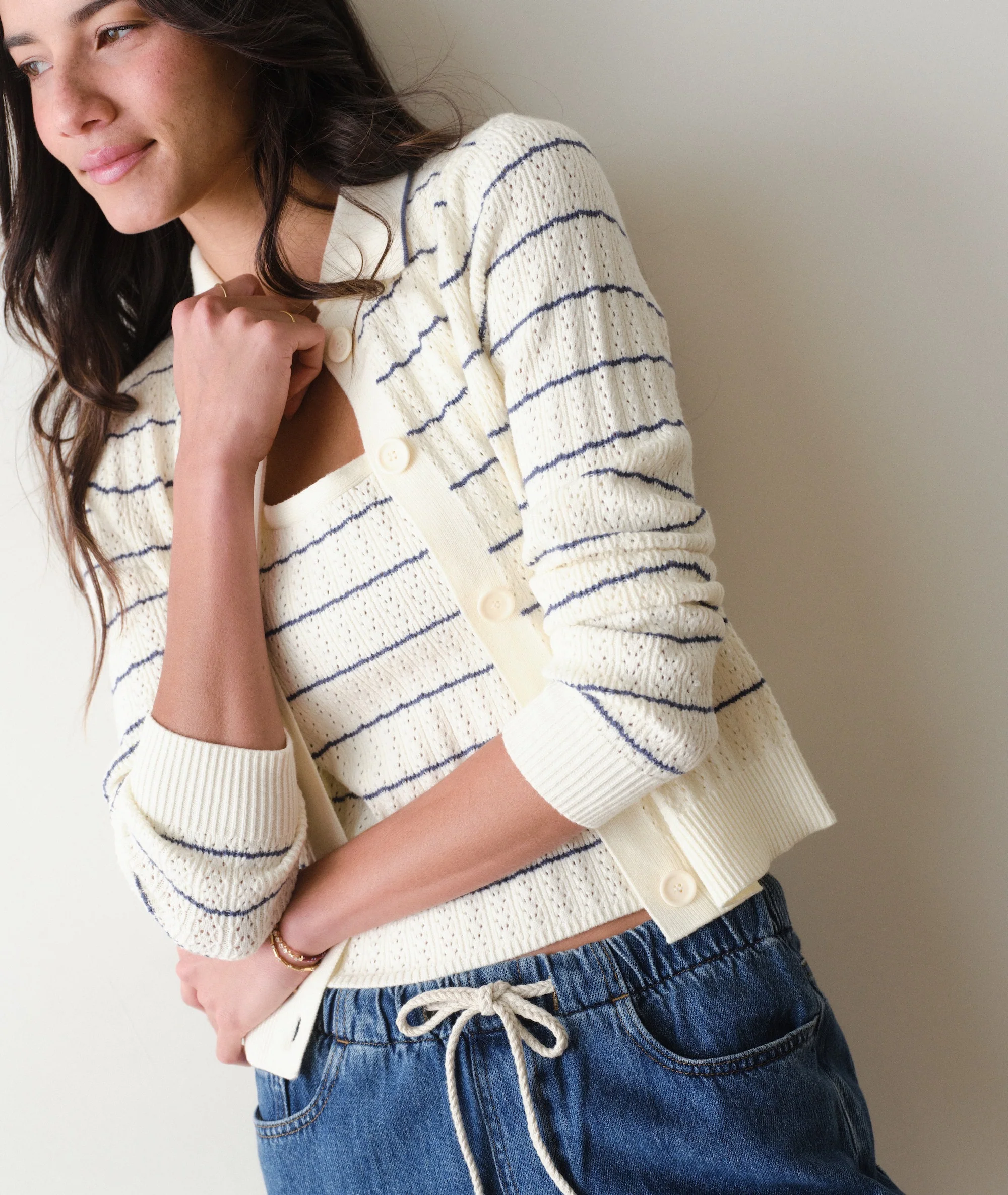 Eva Polo Cardigan - Image 8