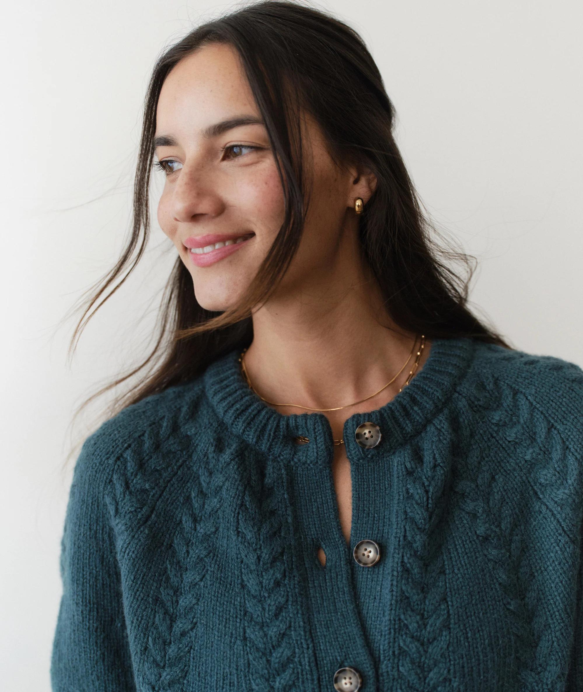 Everly Cable Knit Cardigan - Image 5