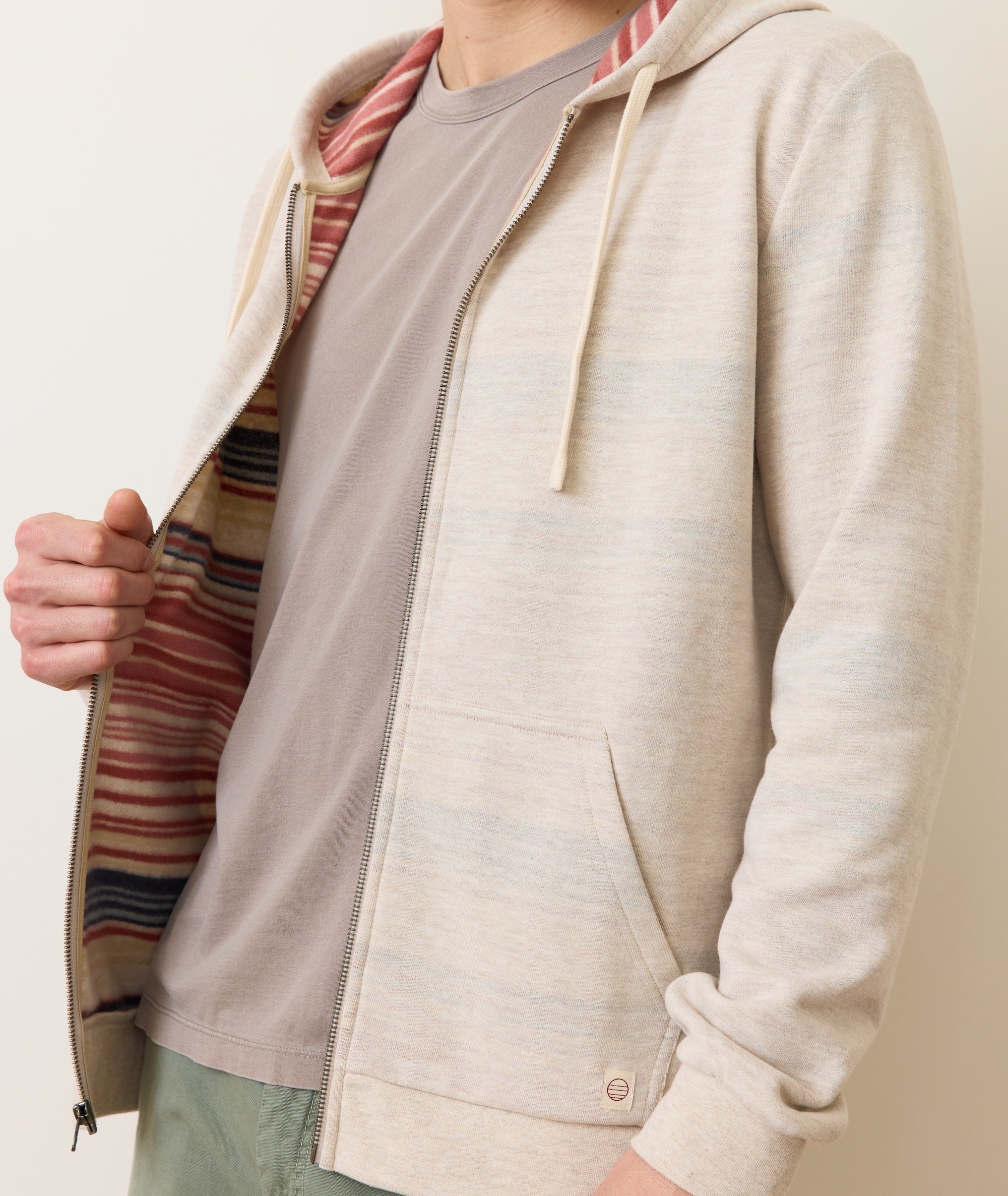 Fleece Stripe Full-Zip - Image 4