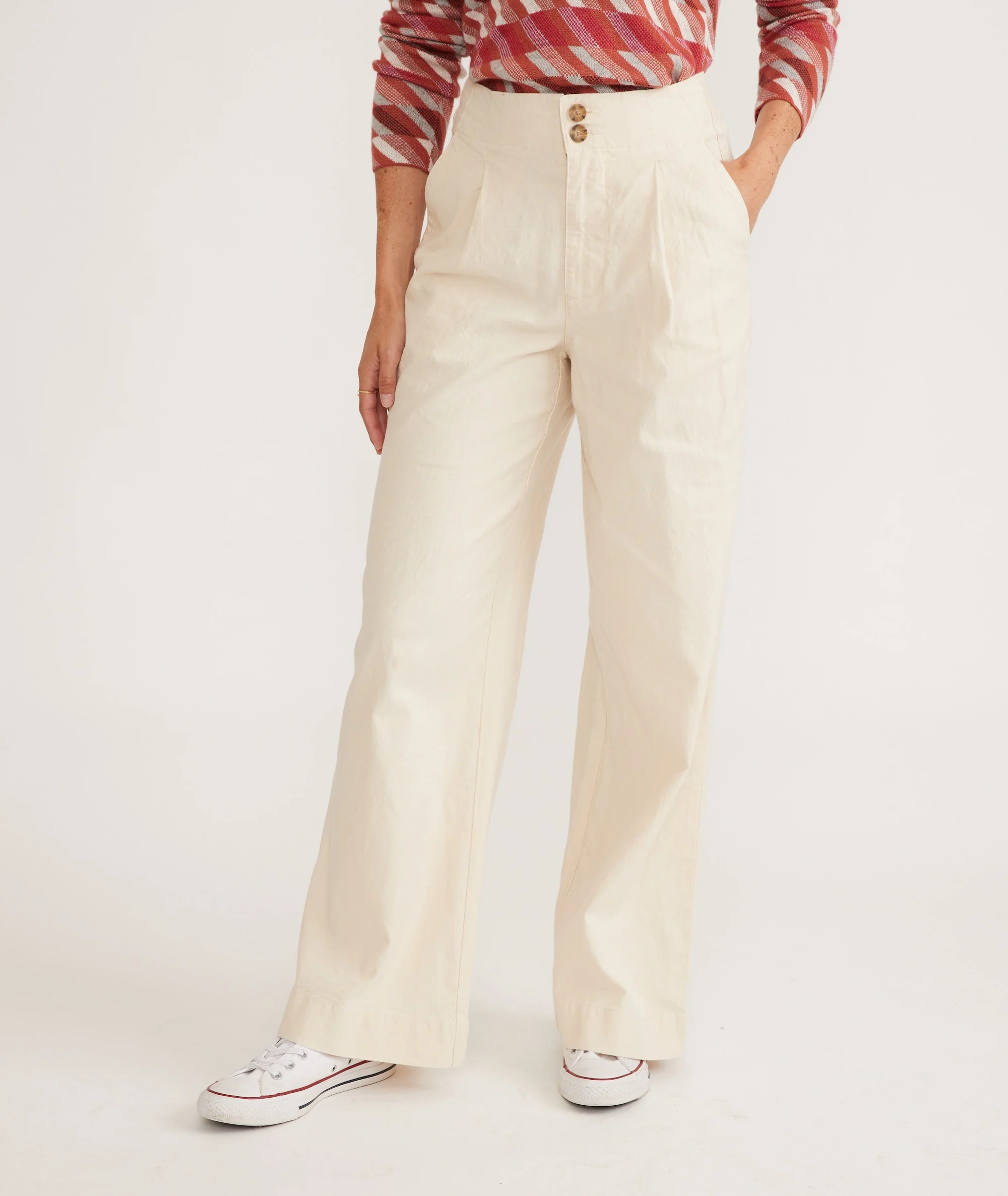 Flora High Waisted Trouser - Image 3