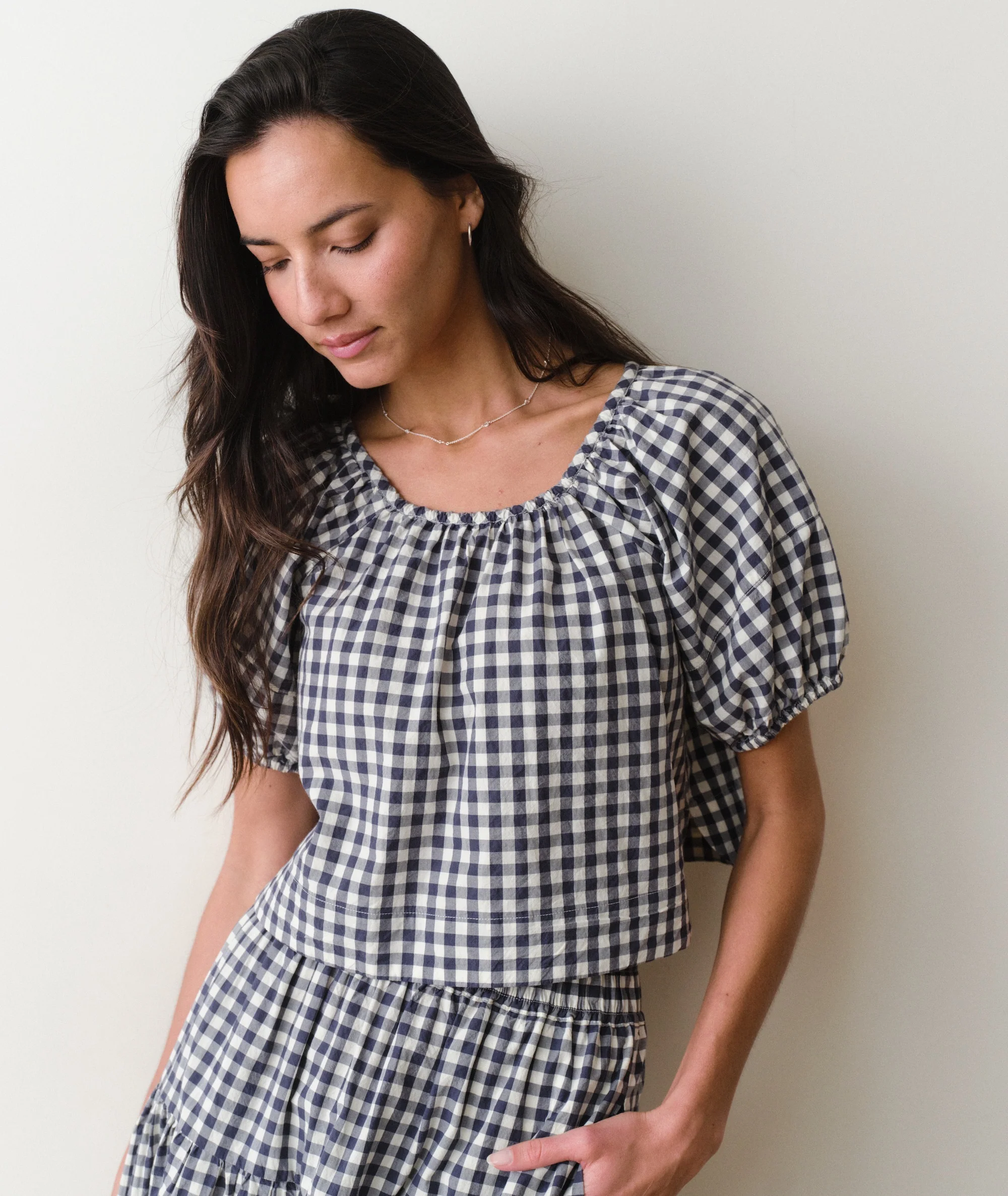 Gia Poplin Blouse - Image 3