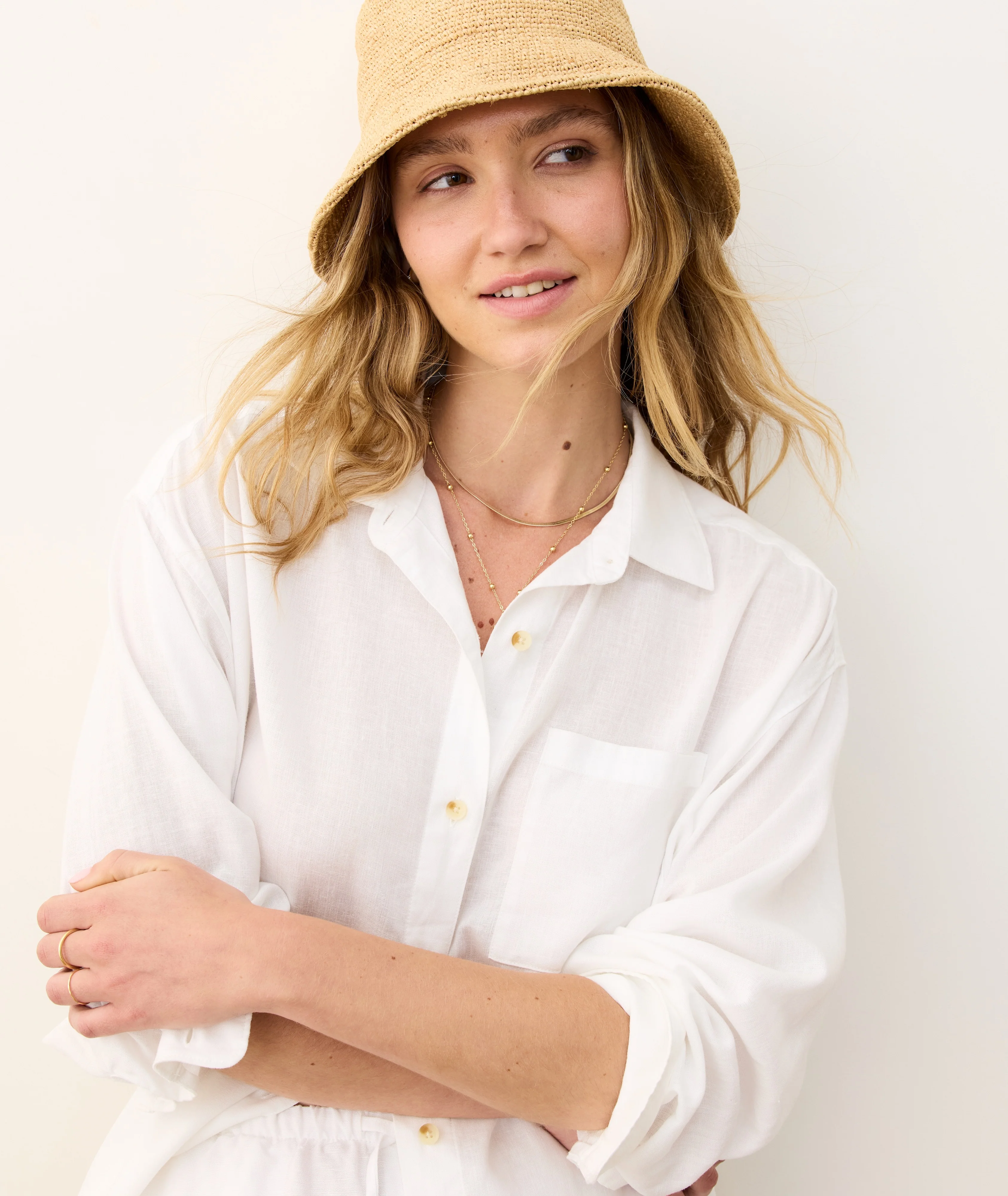 Gracey Oversized Linen Shirt - Image 4