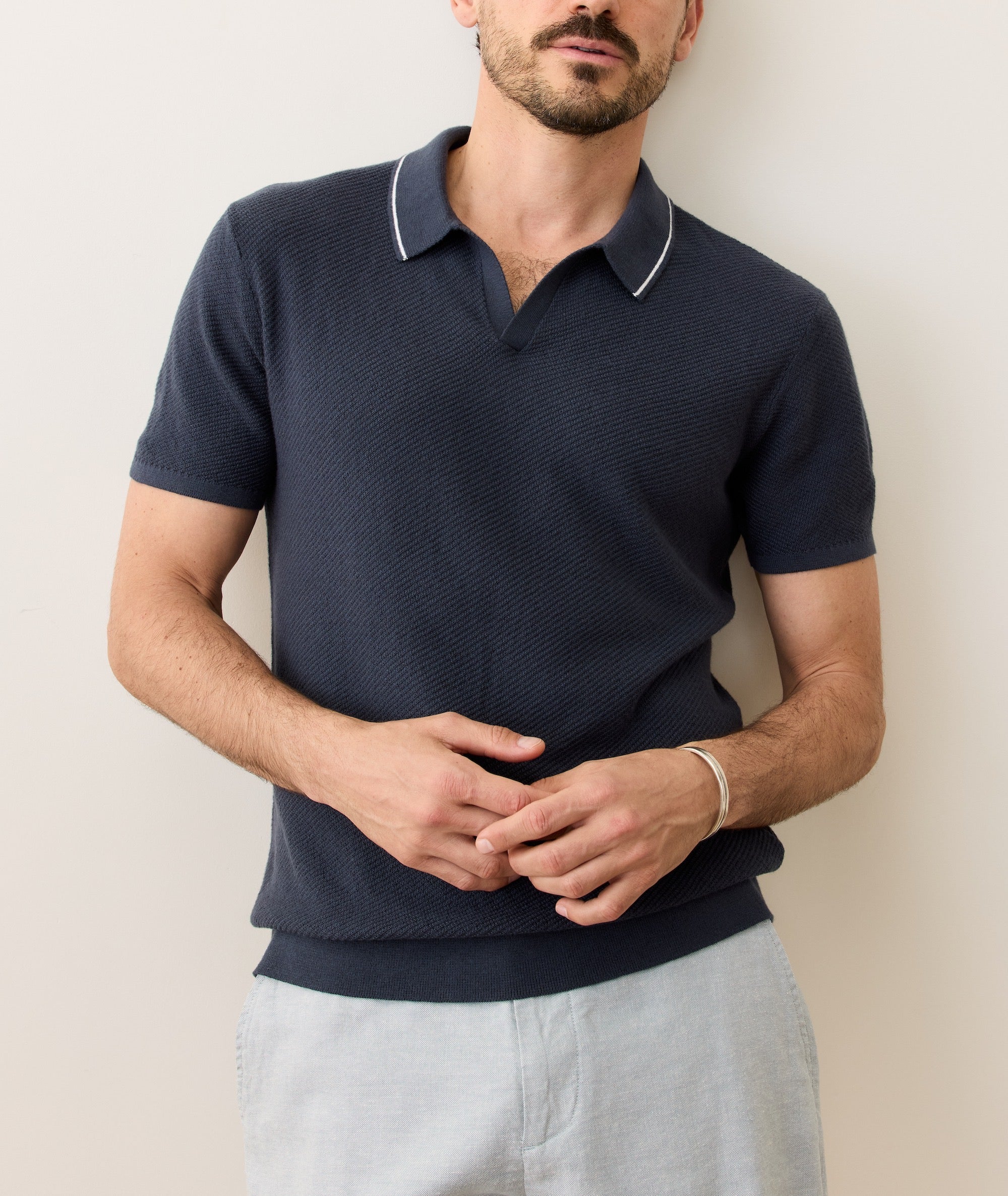 Greyson Sweater Polo - Image 2