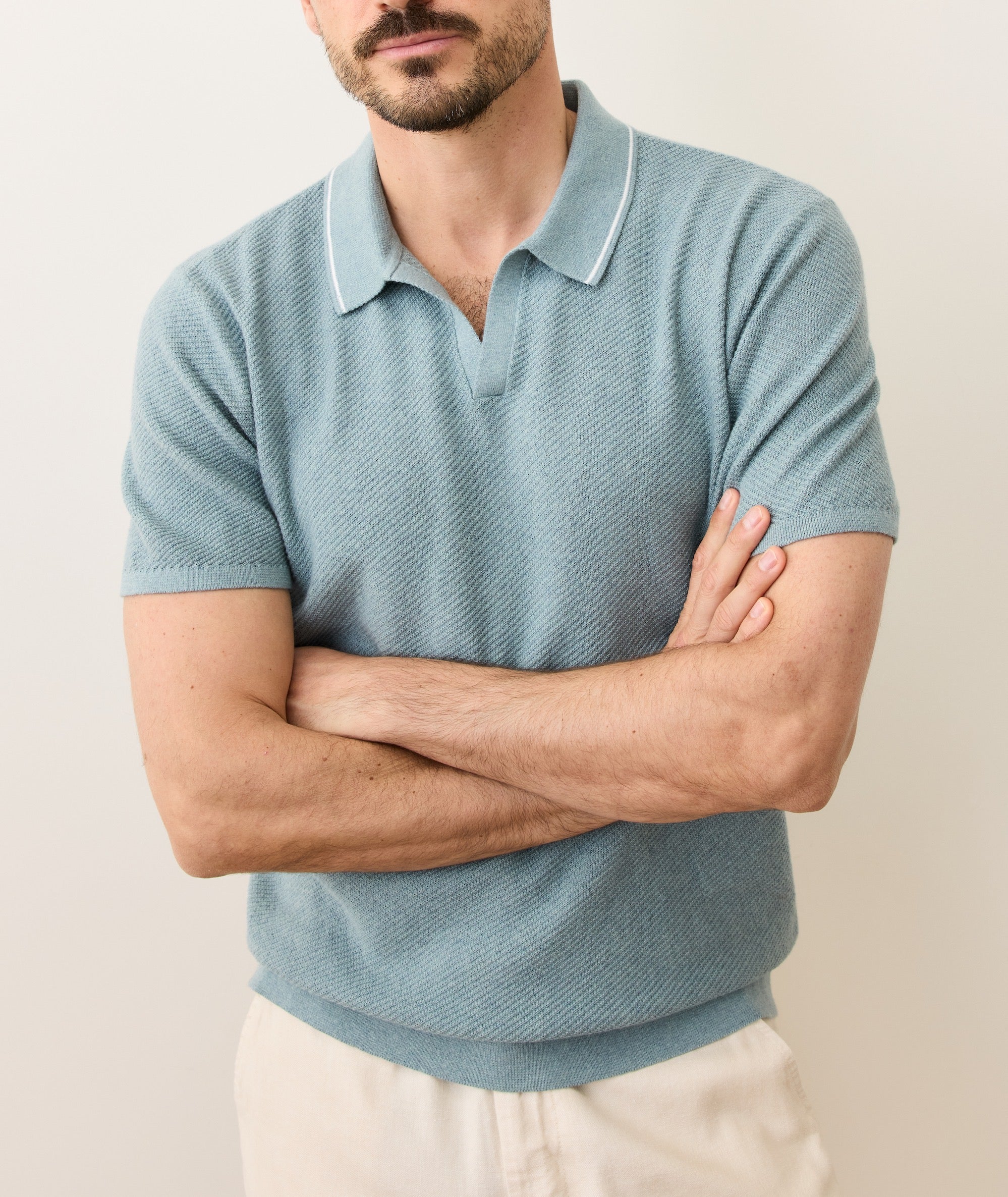 Greyson Sweater Polo - Image 3