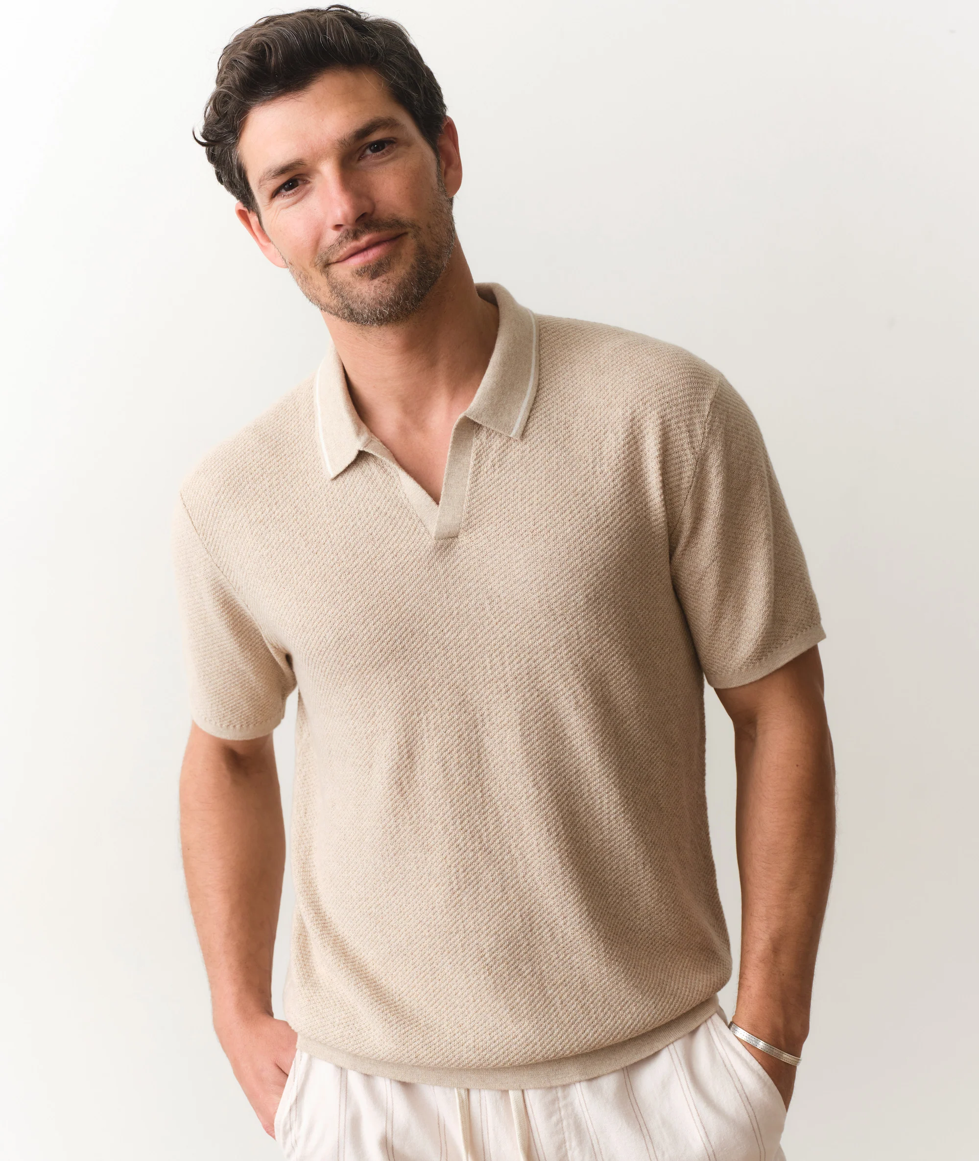 Greyson Sweater Polo - Image 3