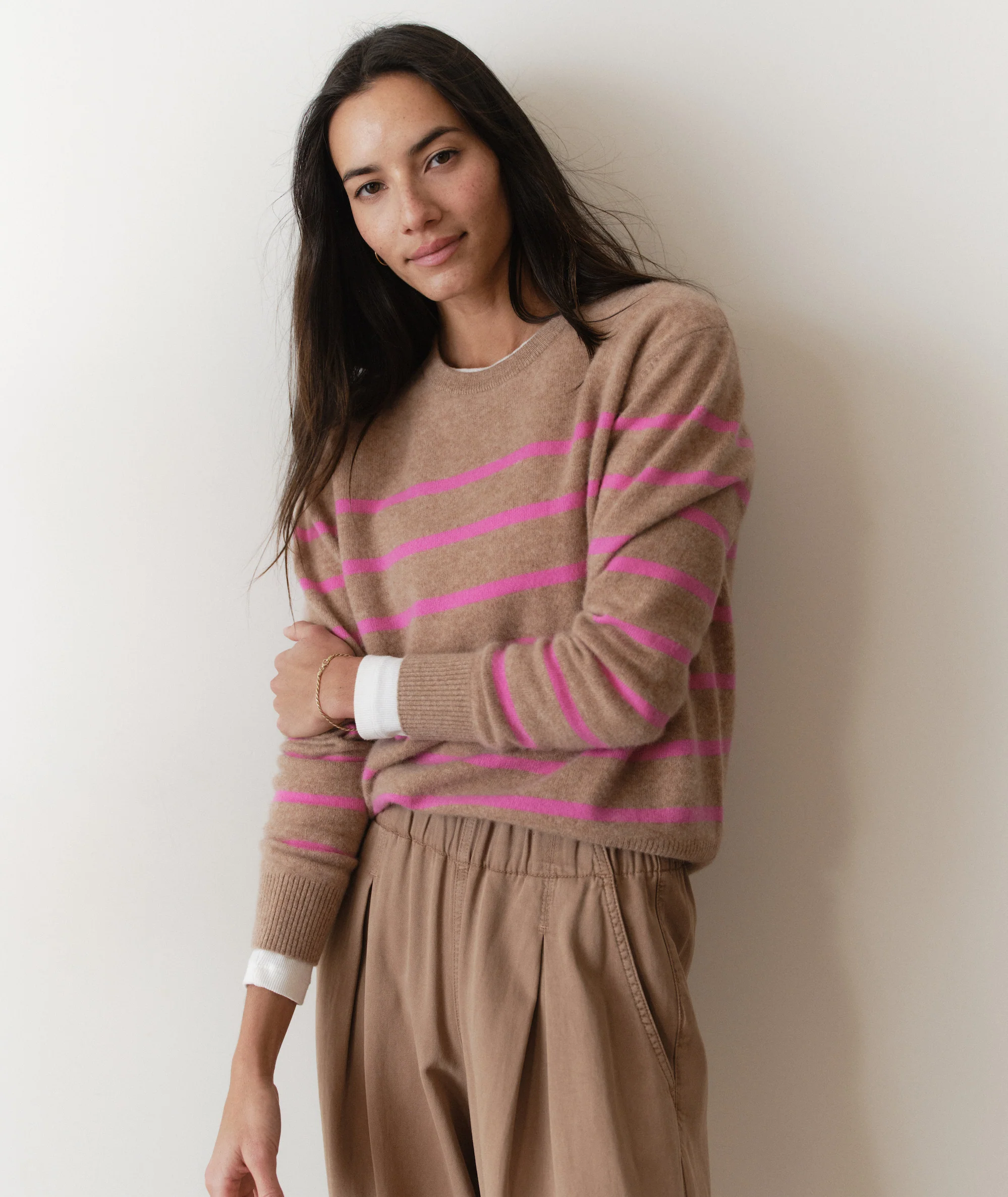Harper Cashmere Crewneck - Image 2