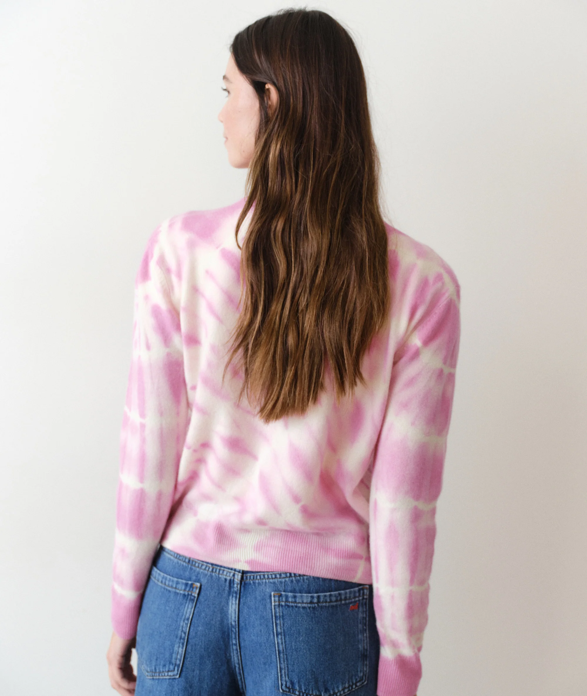 Harper Cashmere Tie Dye Sweater - Image 6