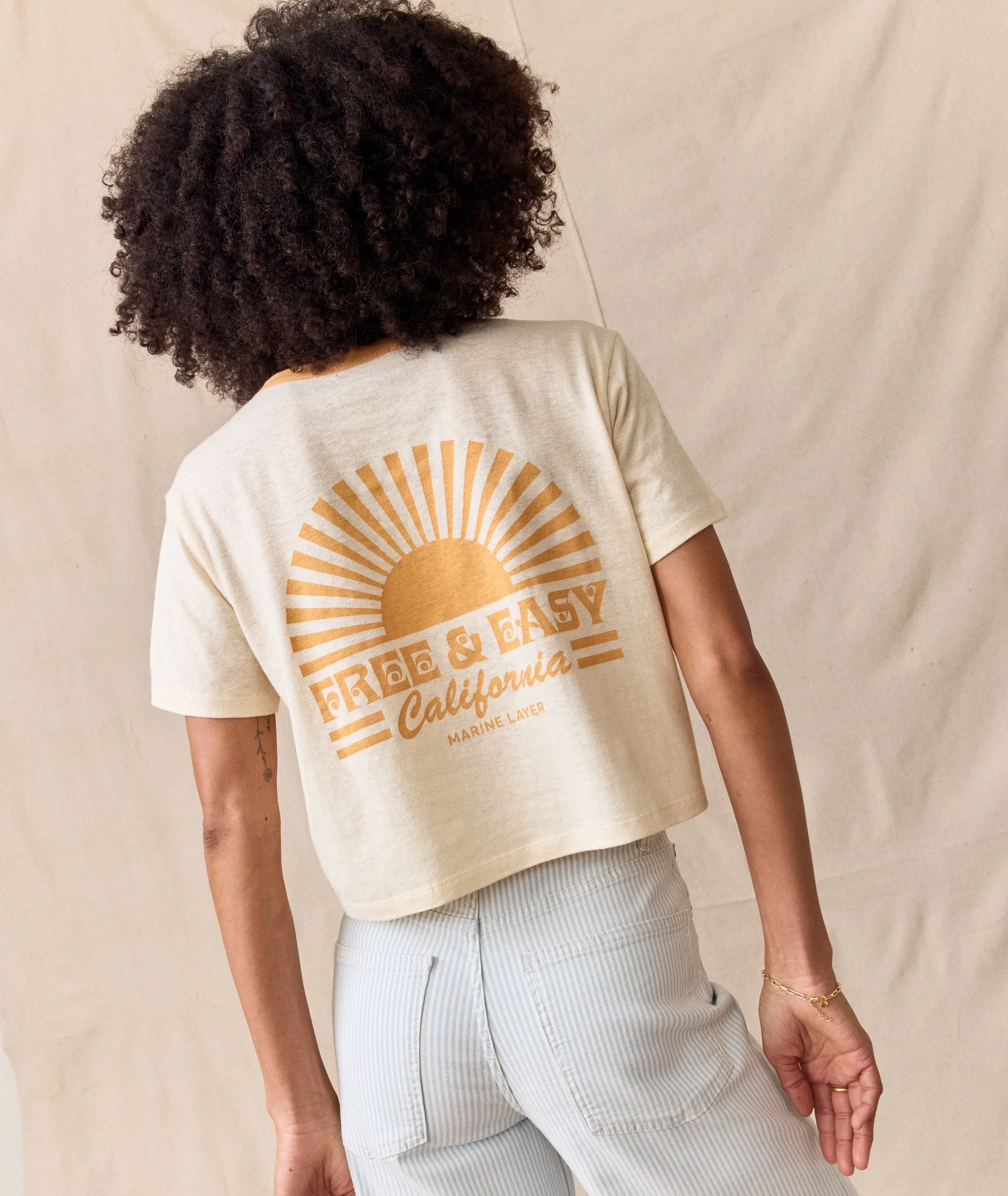 ML x Free & Easy Crop Graphic Tee - Image 2