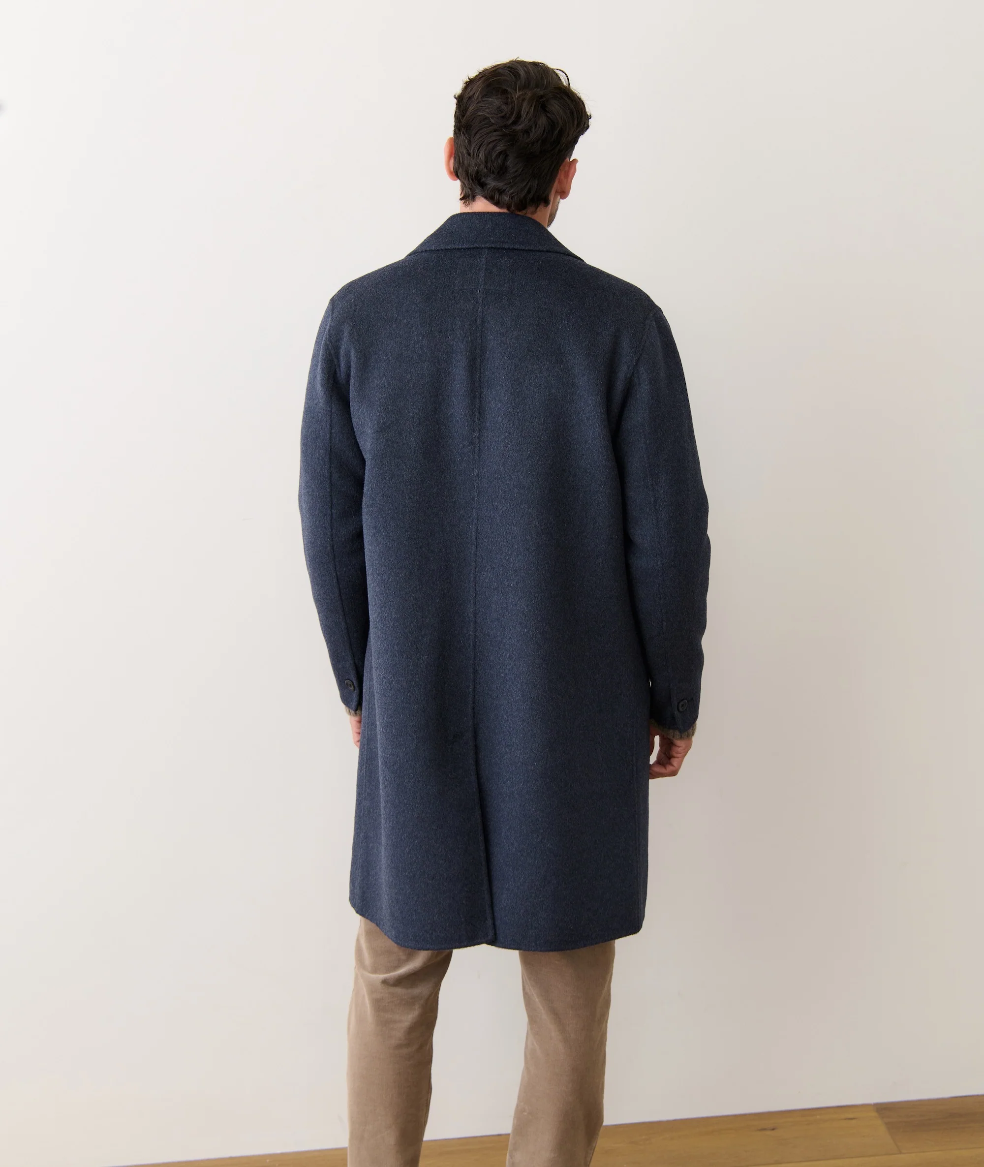Irving Wool Longline Coat - Image 3