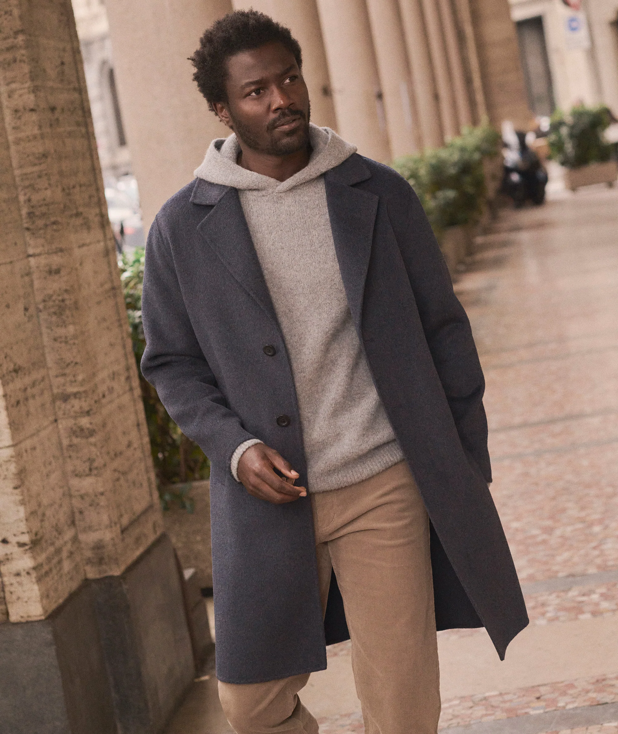 Irving Wool Longline Coat - Image 4