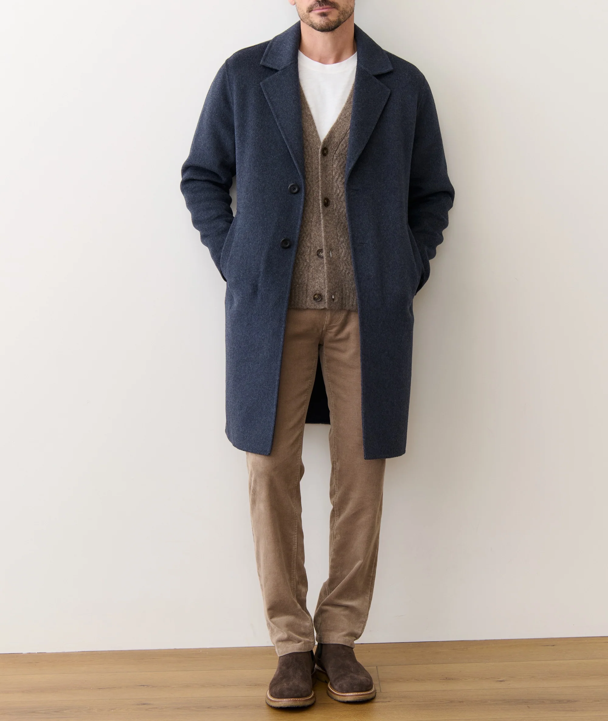 Irving Wool Longline Coat - Image 7