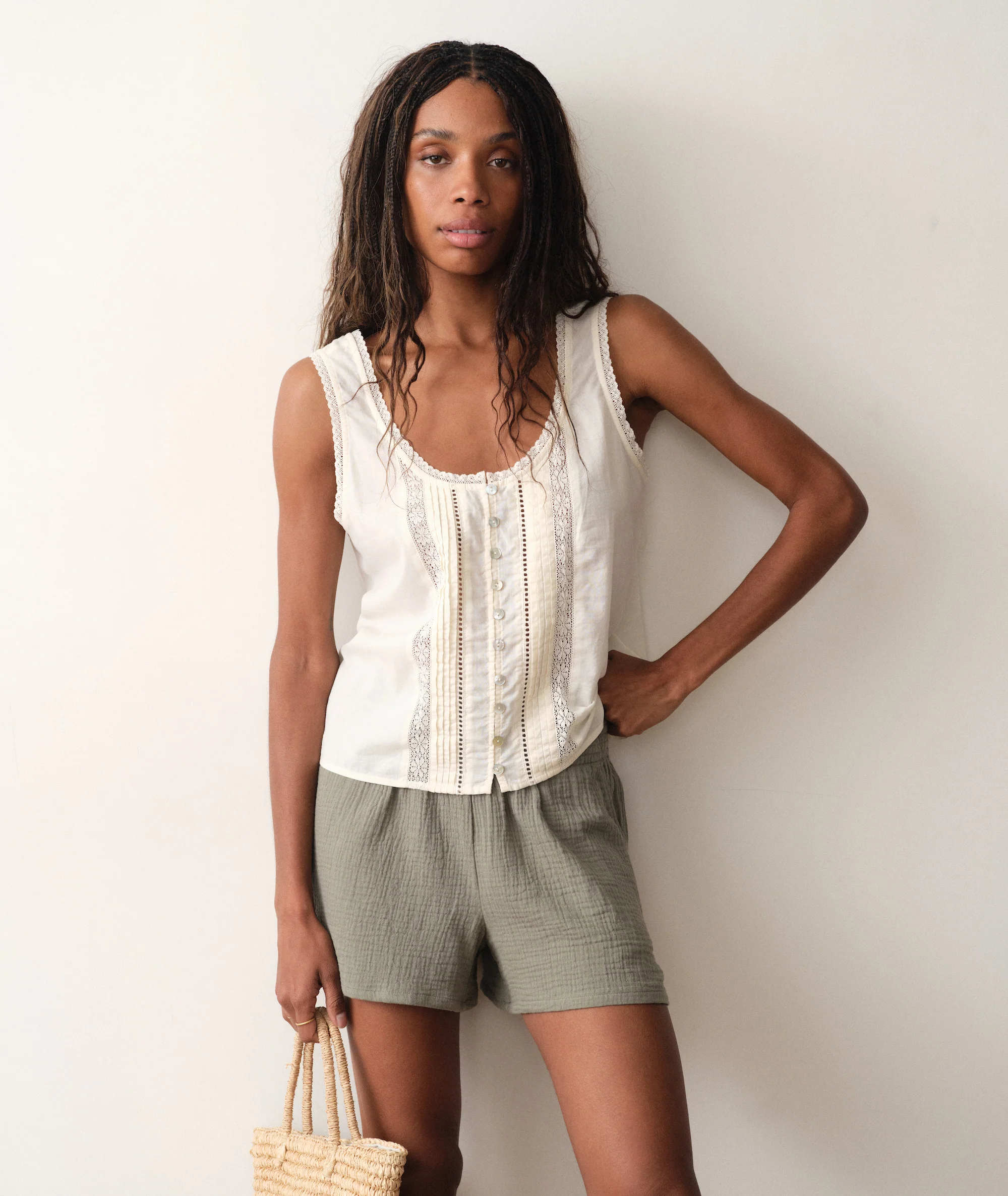 Isla Double Cloth Short - Image 4