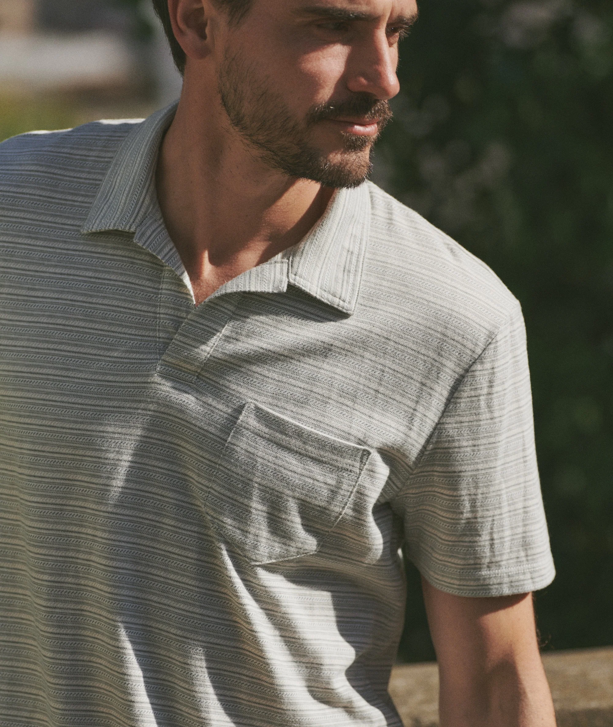 Jacquard Resort Polo - Image 2