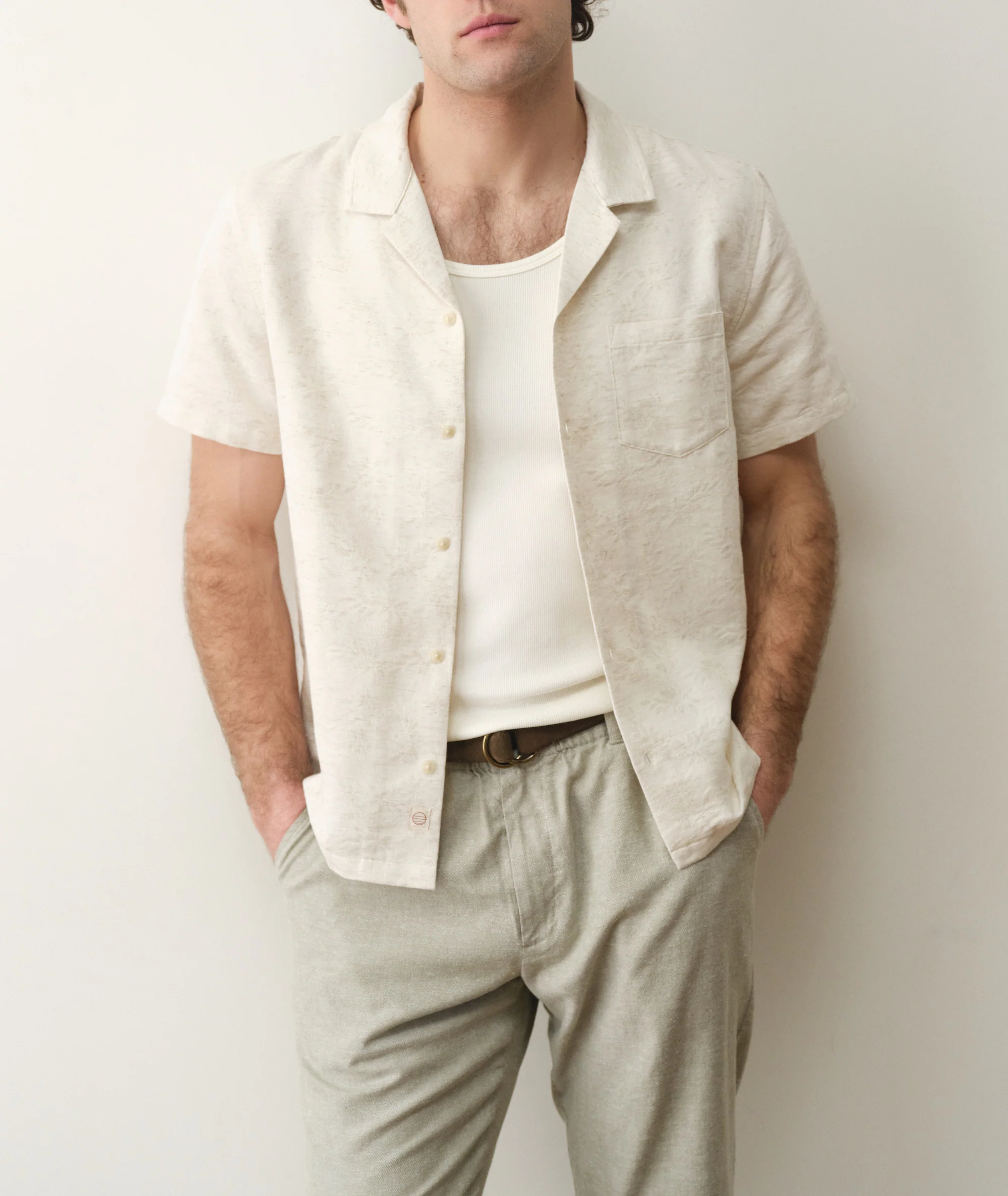 Elio Jacquard Resort Shirt - Image 2