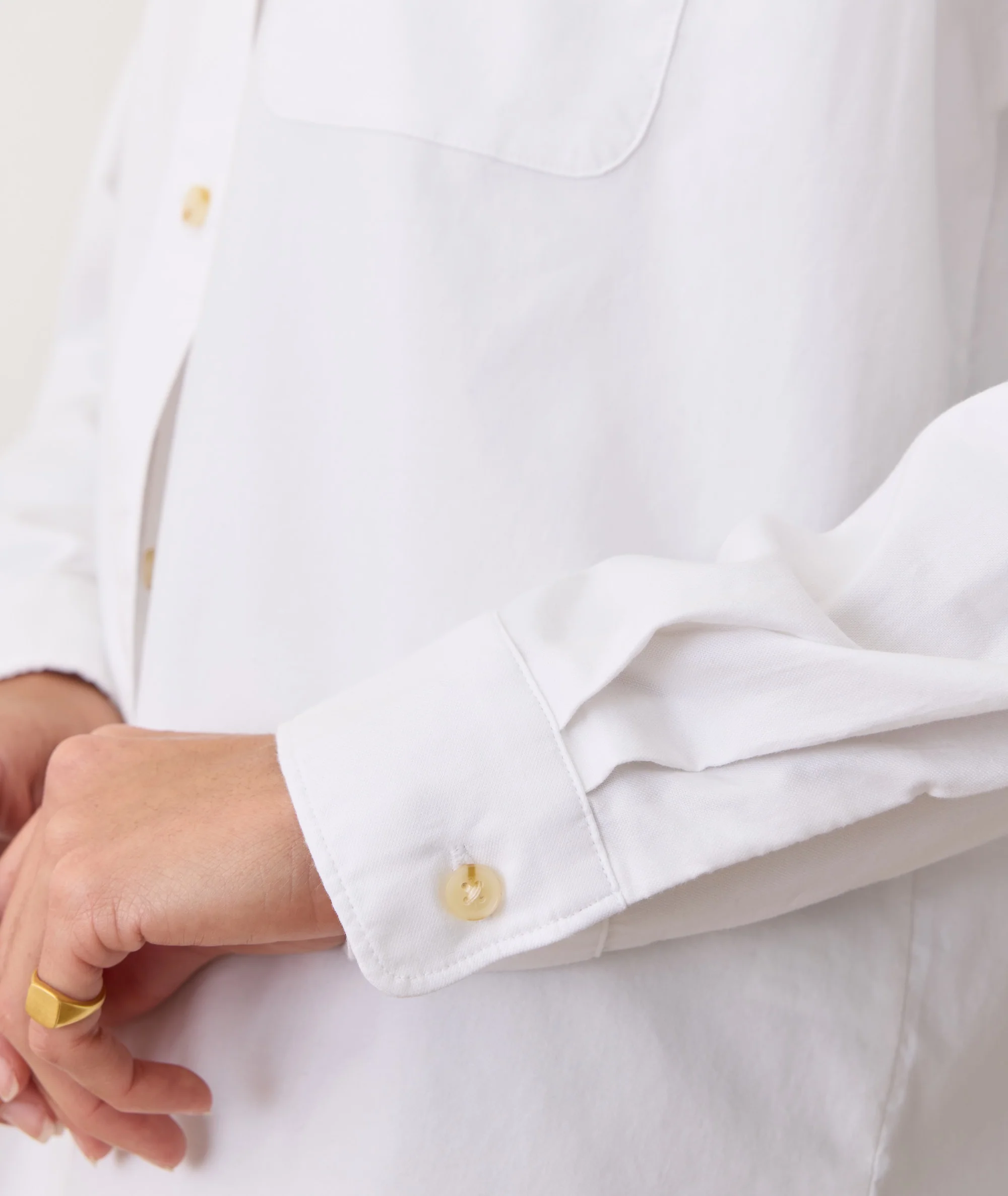 Jane Relaxed California Oxford Shirt - Image 5