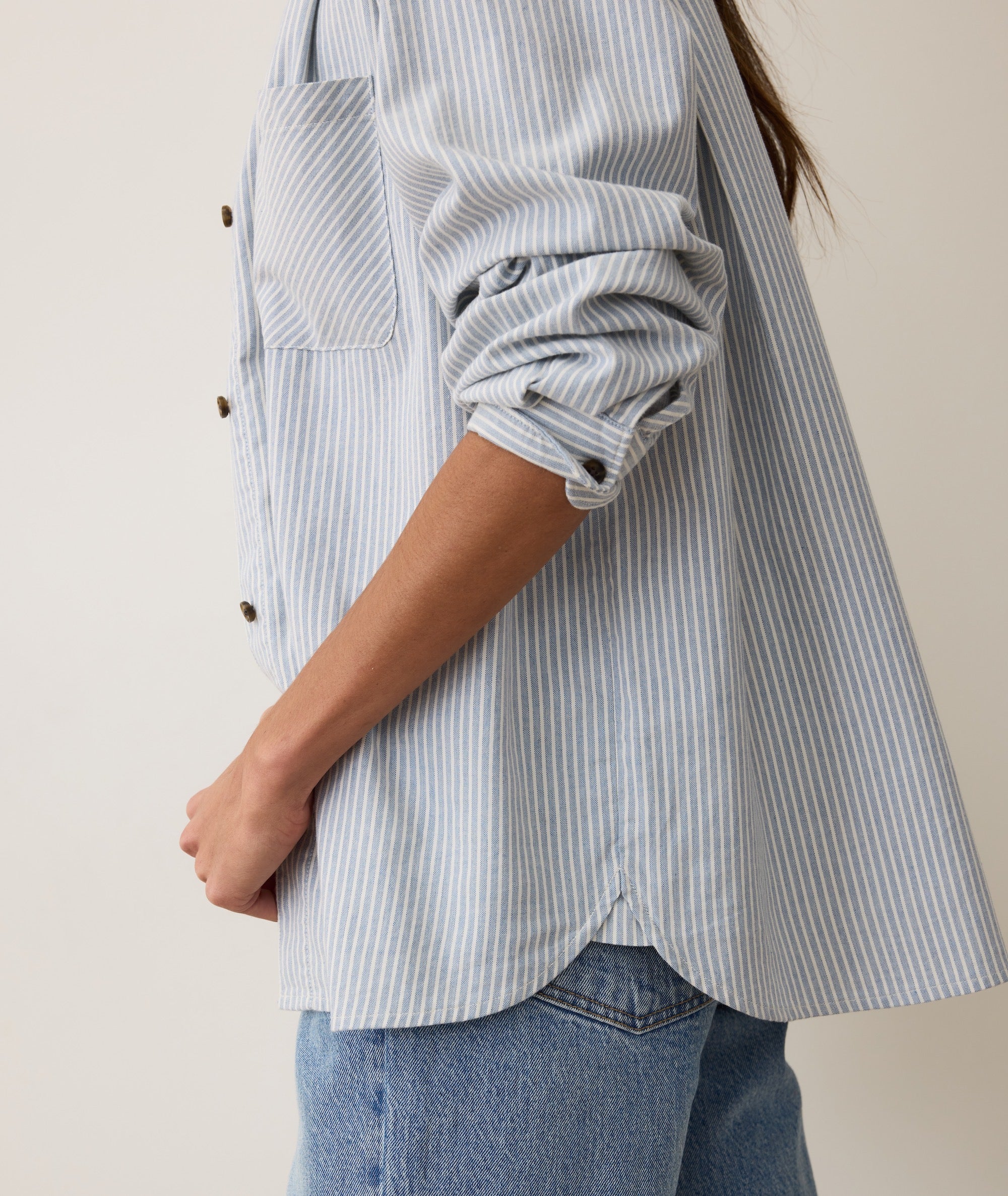 Jane Relaxed California Oxford Shirt - Image 9