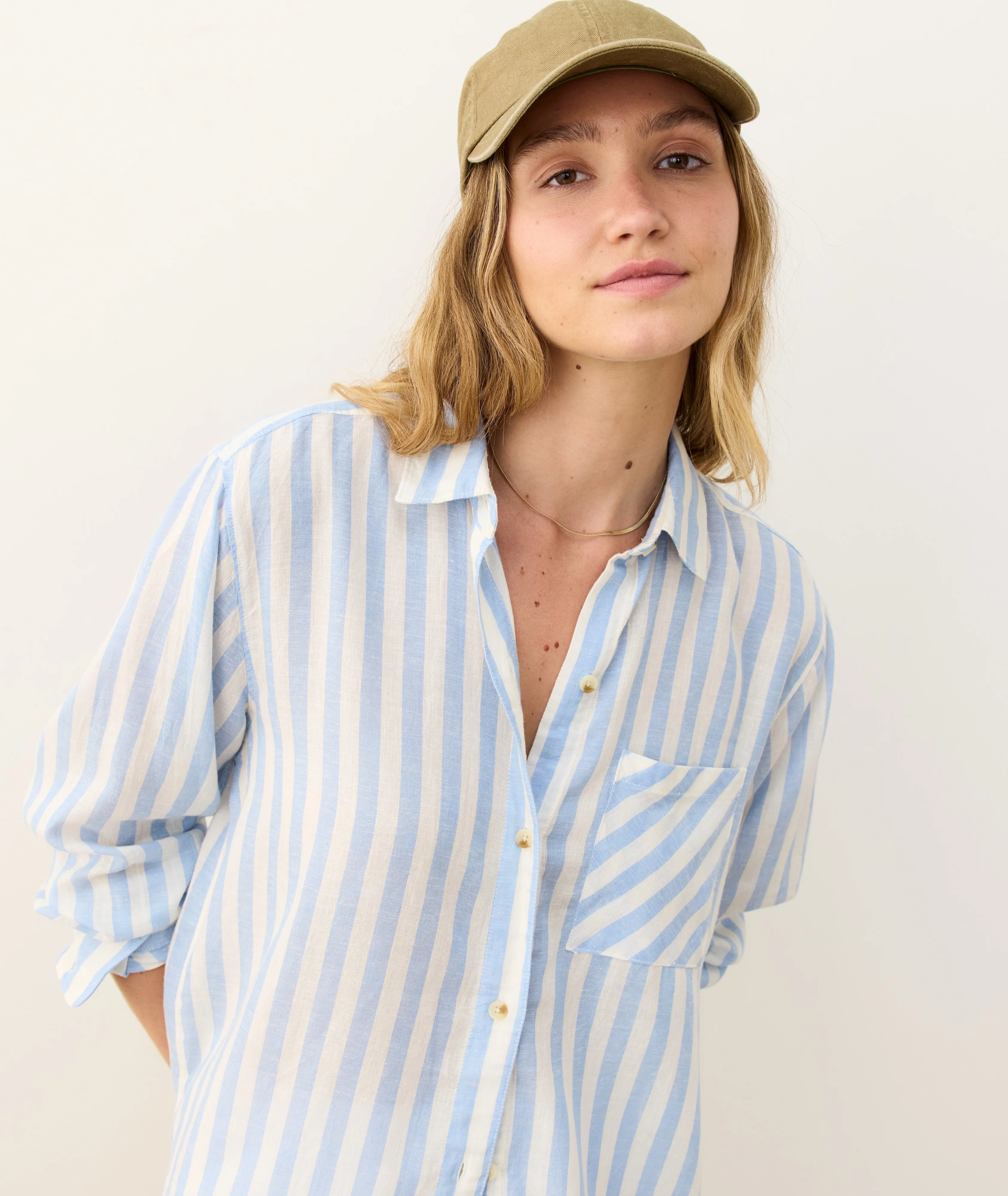 Jane Relaxed Linen Shirt - Image 3
