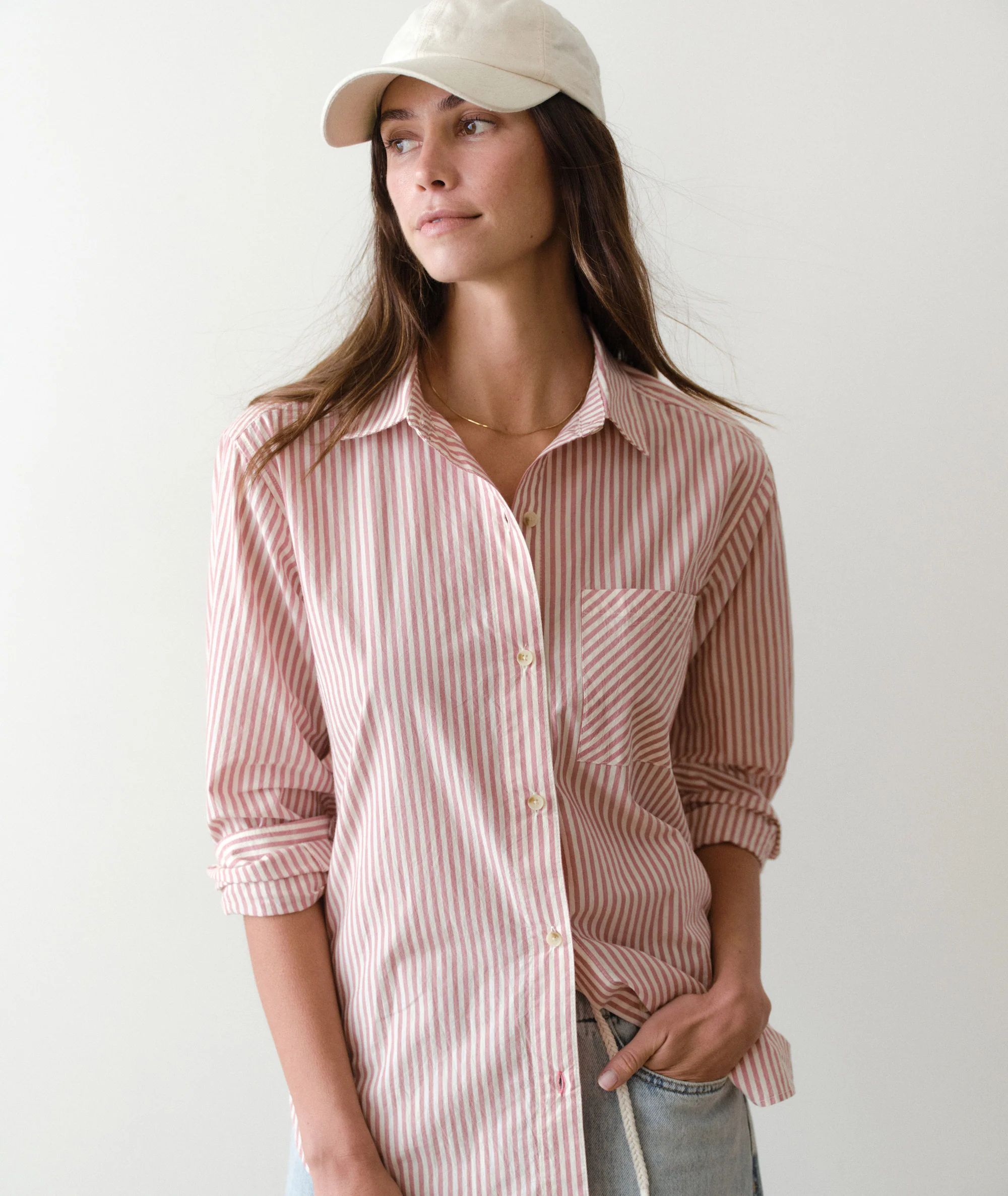 Jane Relaxed Cali Poplin Shirt - Image 5