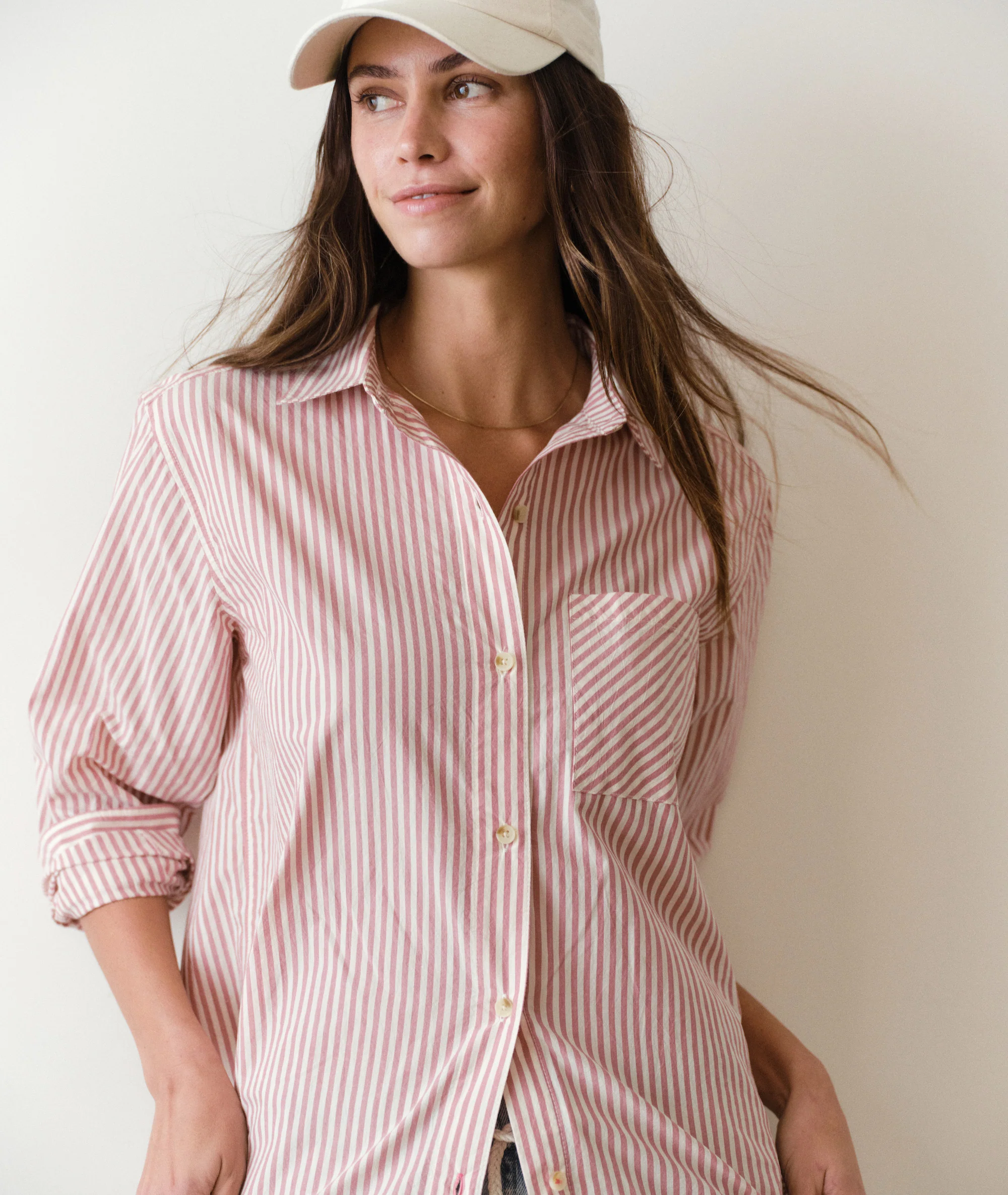 Jane Relaxed Cali Poplin Shirt - Image 6