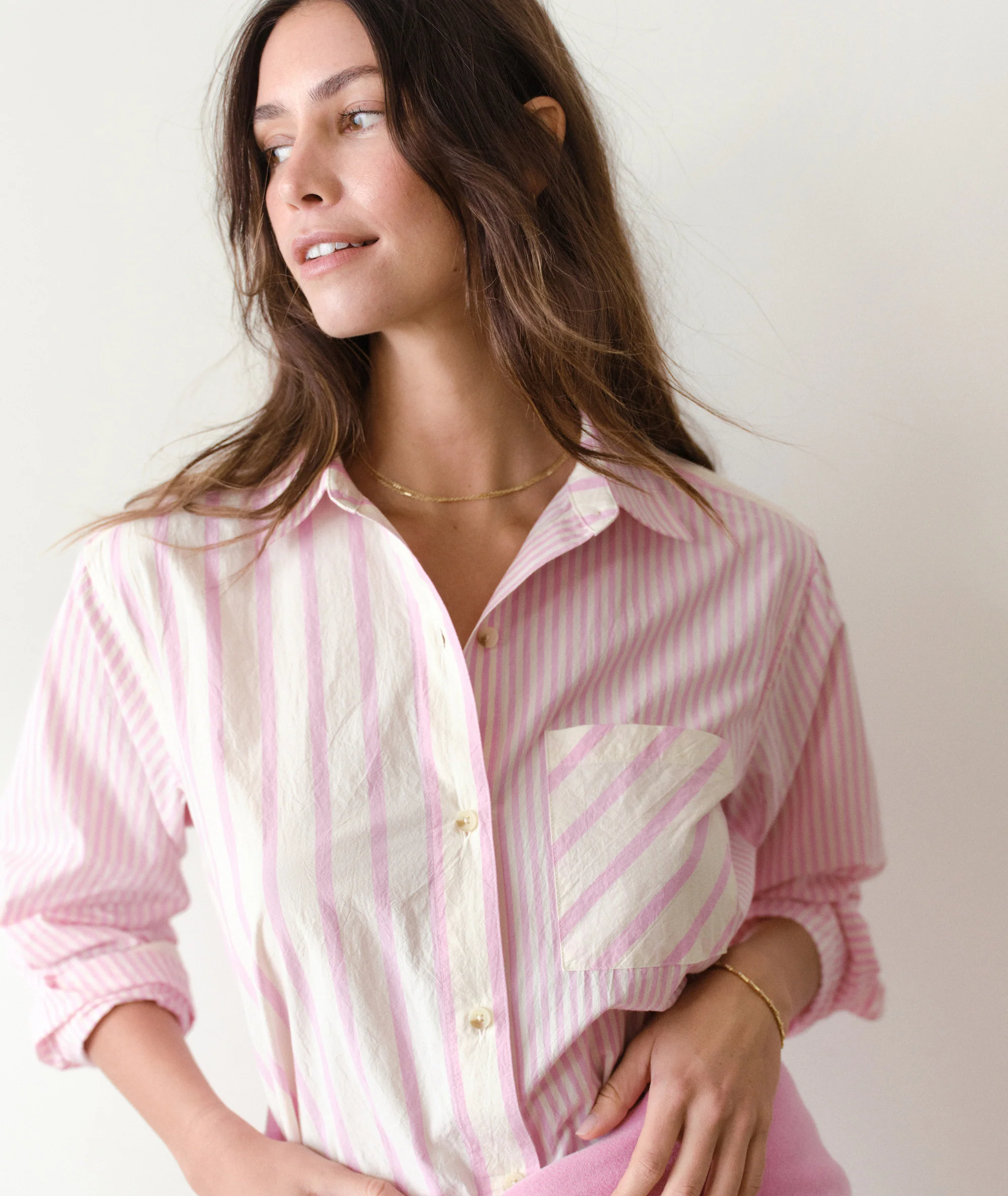 Jane Relaxed Cali Poplin Shirt - Image 10