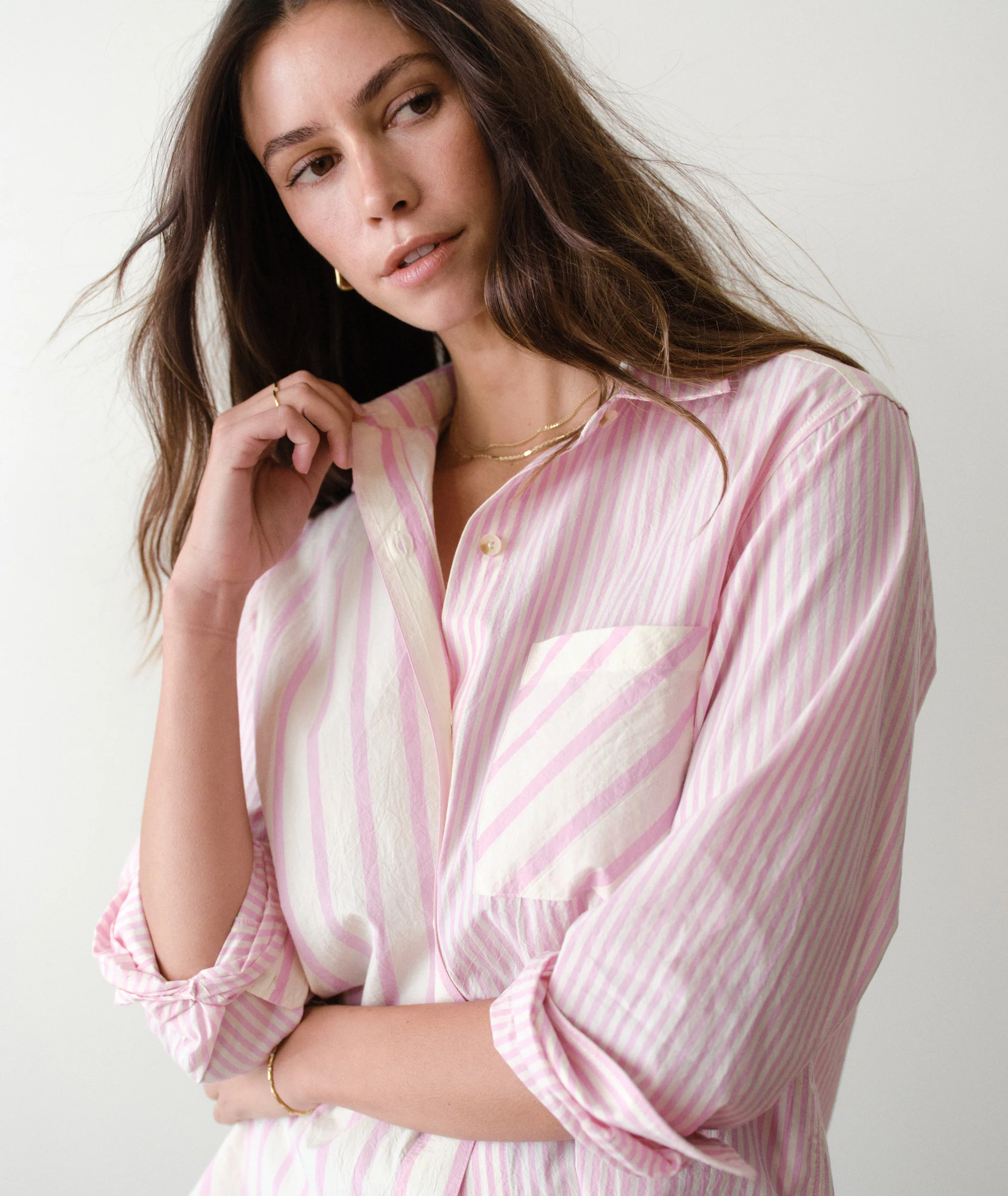 Jane Relaxed Cali Poplin Shirt - Image 4