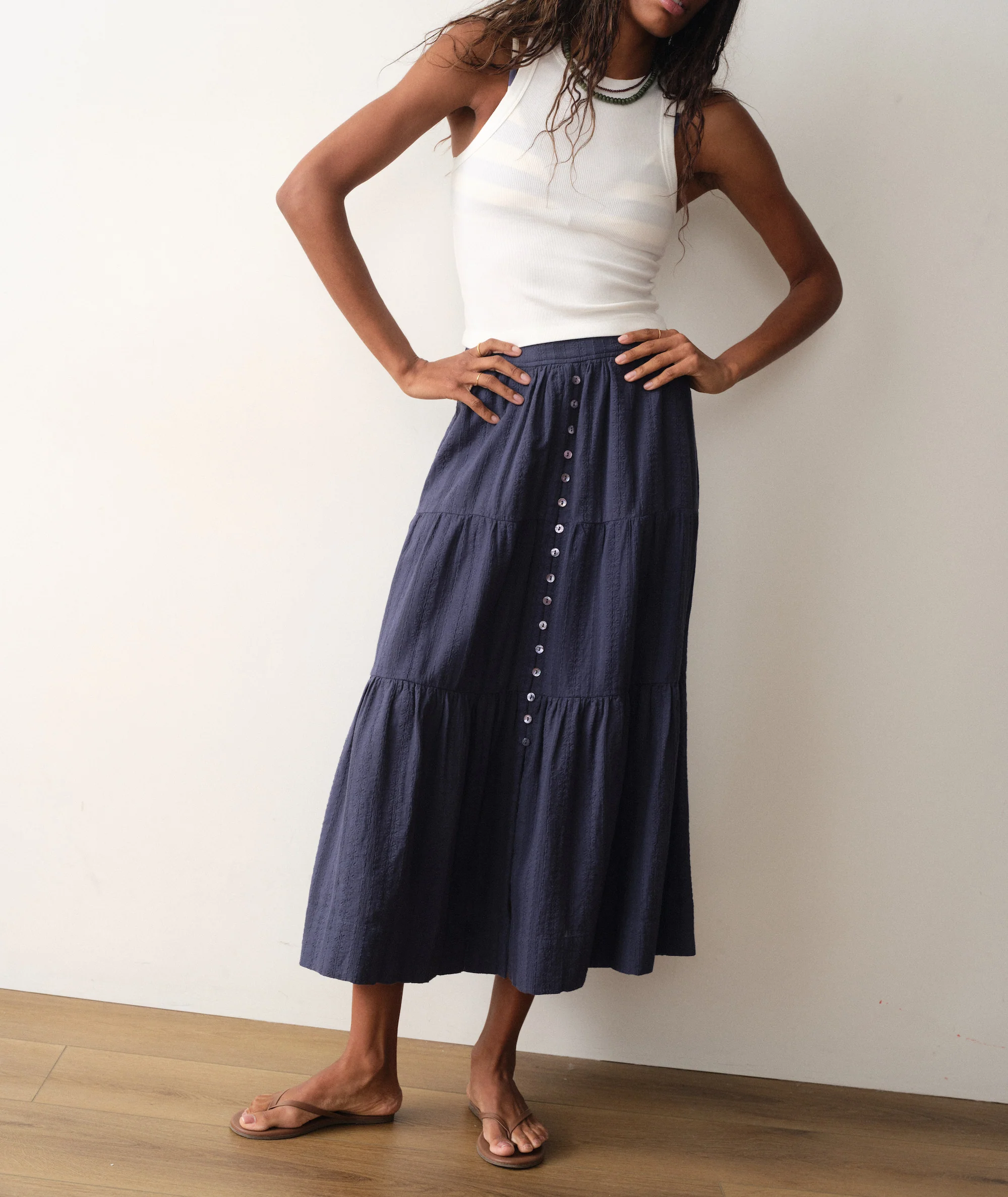 Lana Button-Through Skirt - Image 4