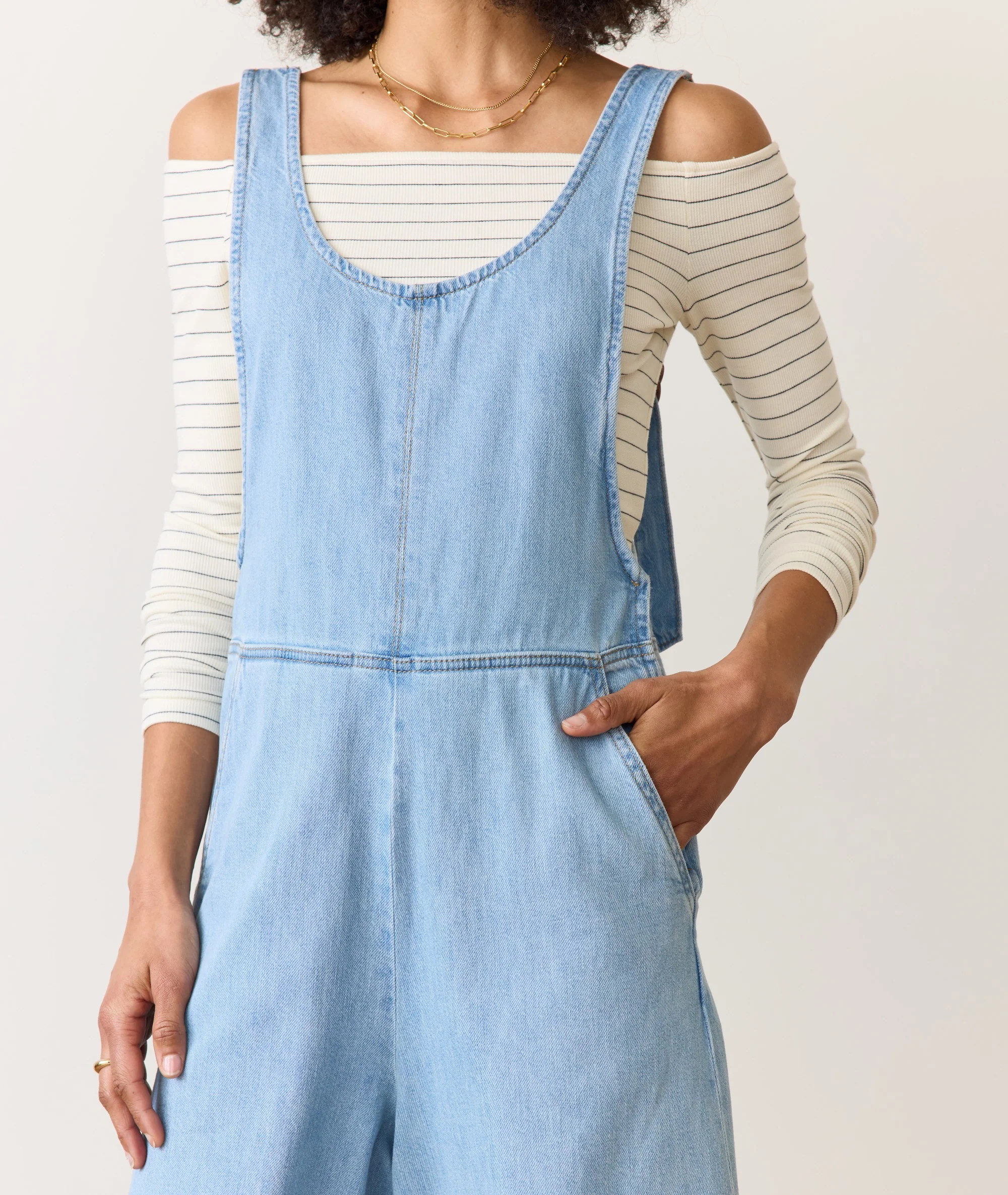Layla Denim Overalls - Image 3