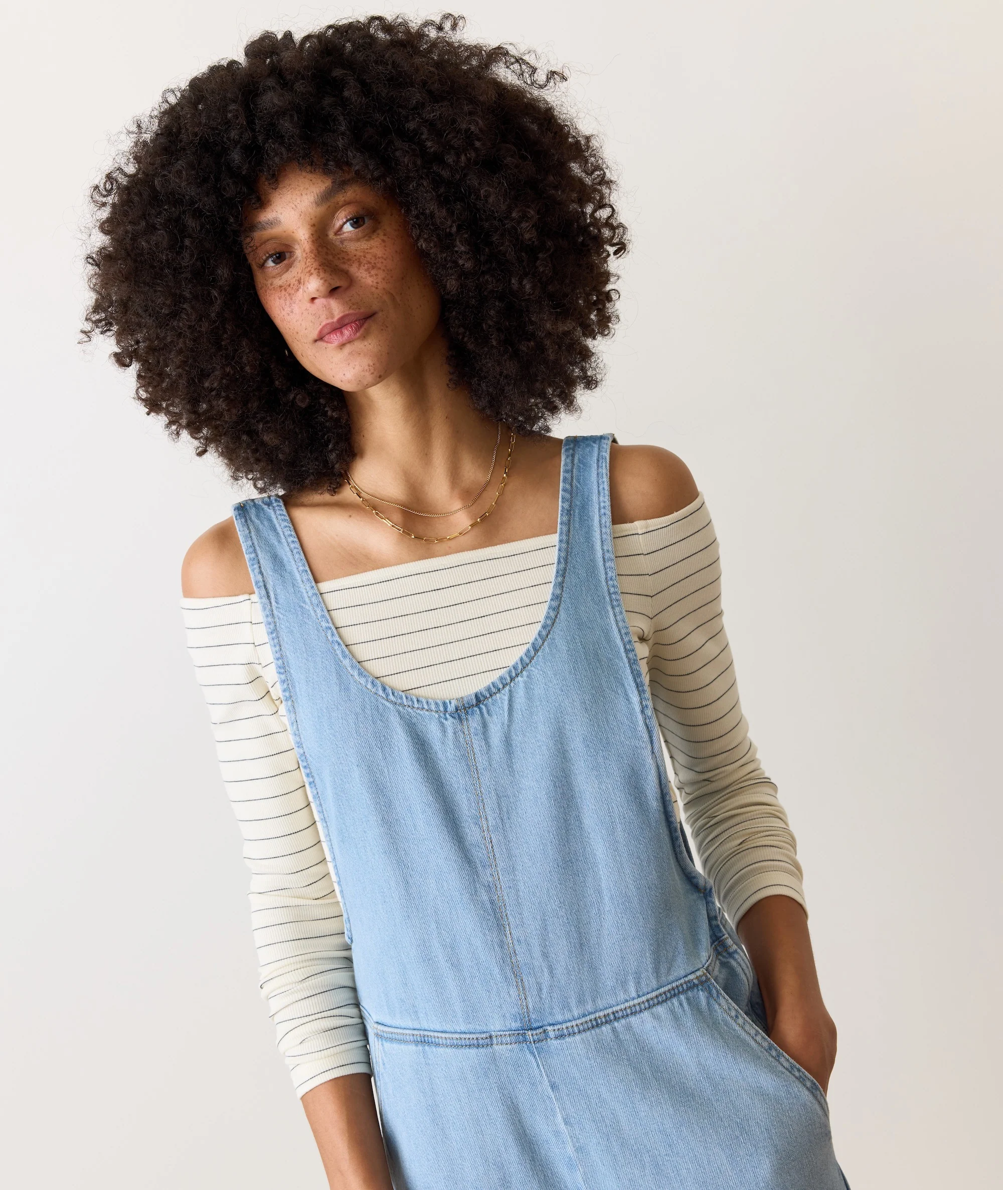 Layla Denim Overalls - Image 5