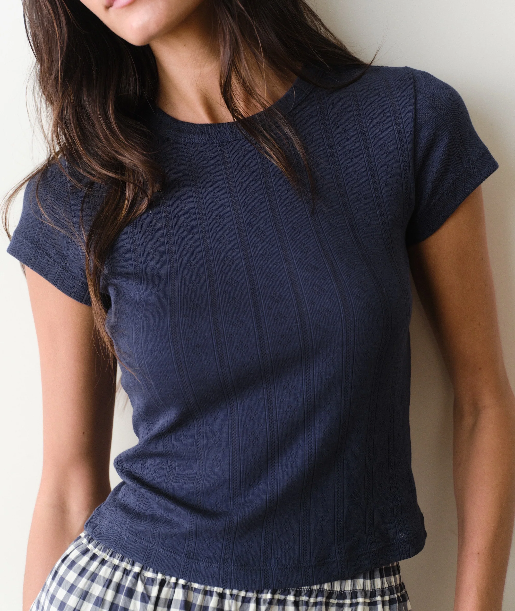 Lexi Pointelle Tee - Image 5