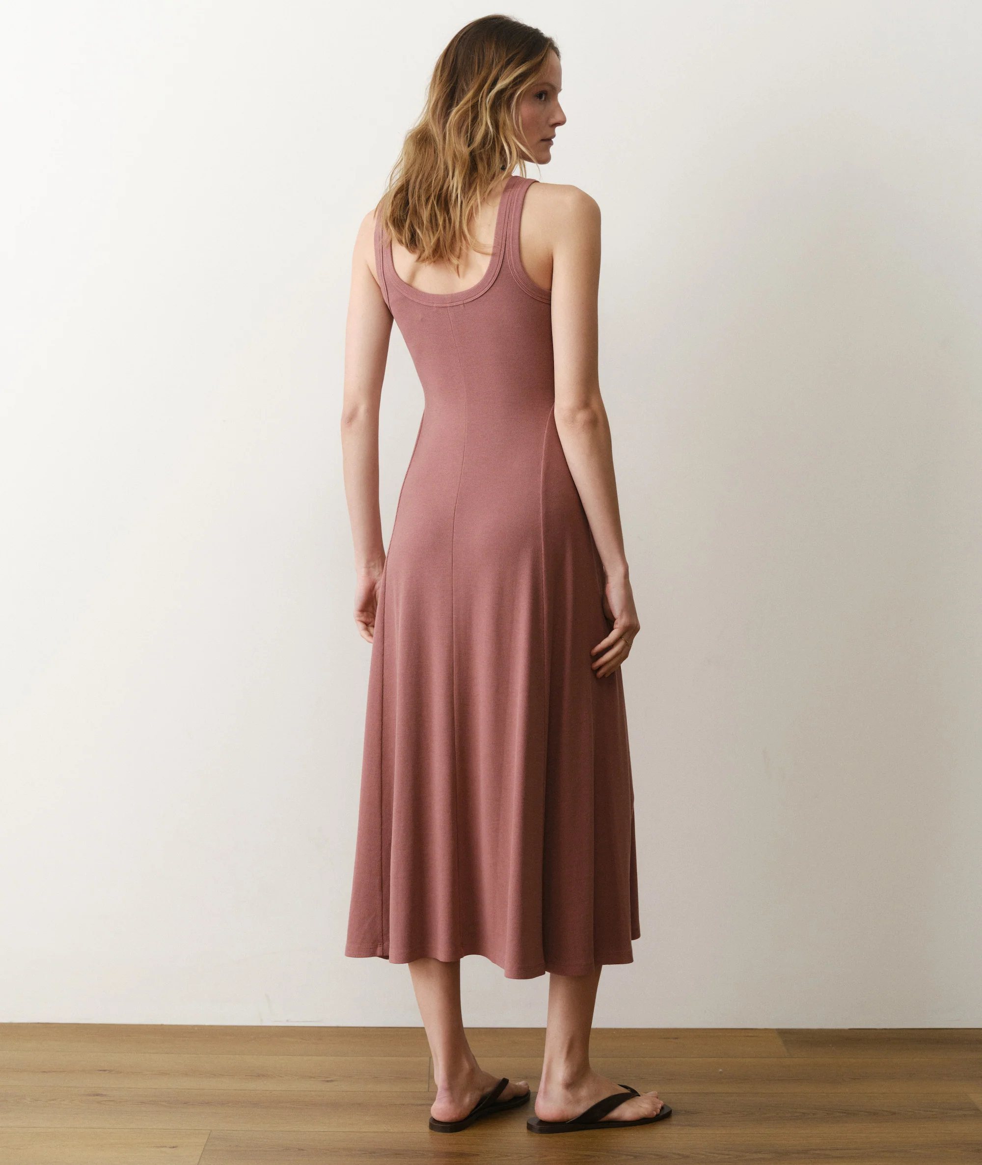 Lexi Rib Fit & Flare Dress - Image 3